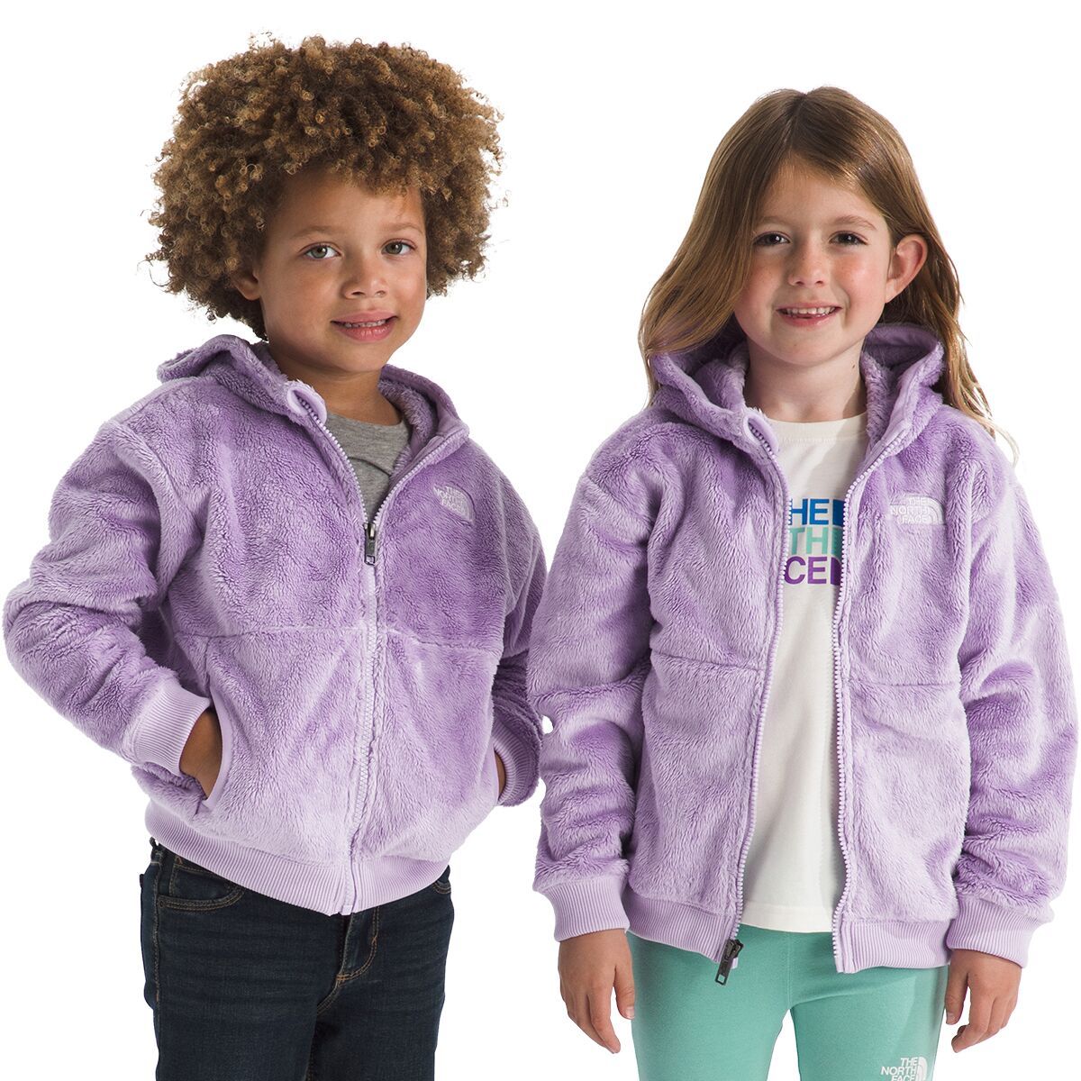 Image of The North Face Osito Full-Zip Hoodie - Toddlers' Lite Lilac, 2T