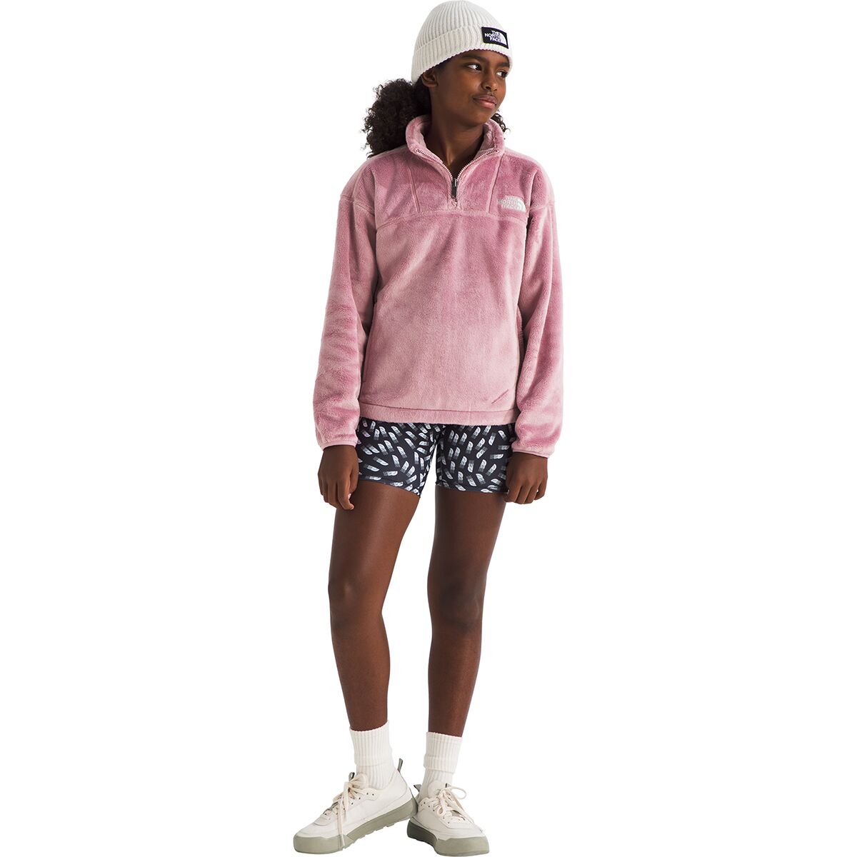 The North Face Osito Lux 1/4-Zip Pullover - Girls' - Kids