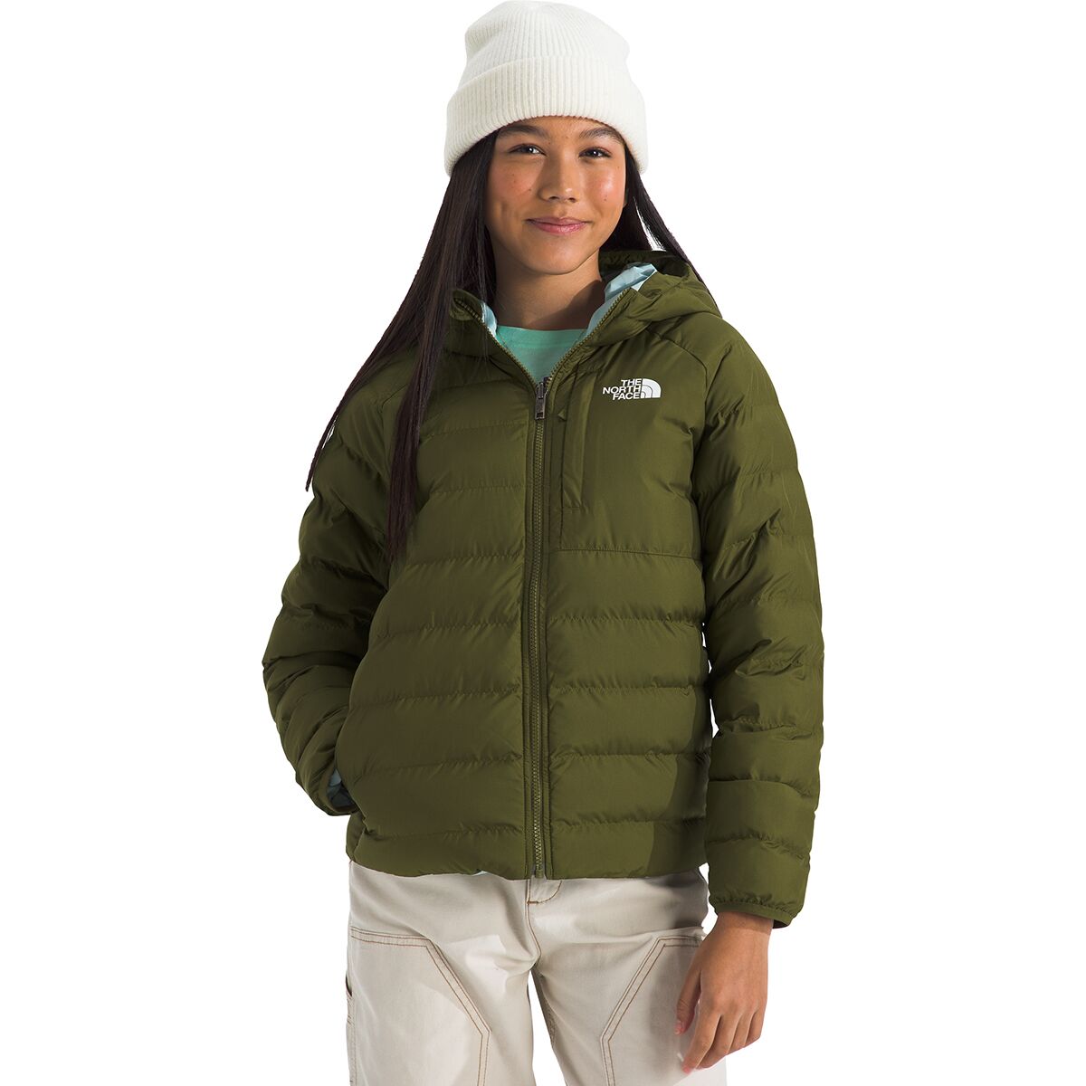 The North Face Reversible Perrito Hooded Jacket - Girls