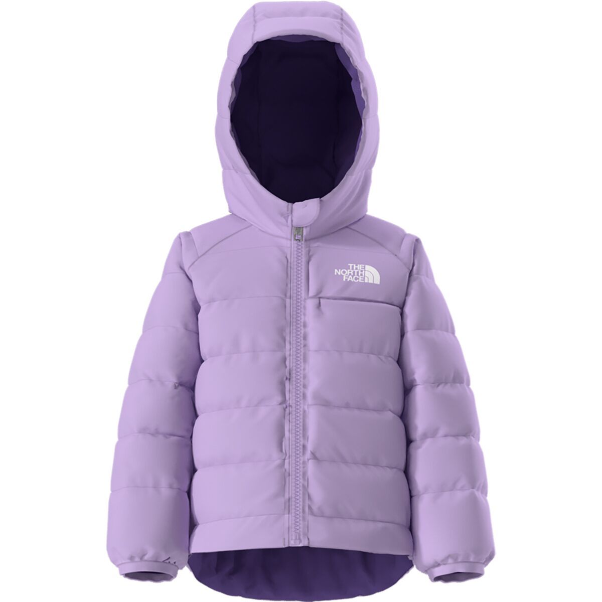 Image of The North Face Reversible Perrito Hooded Jacket - Infants' Lite Lilac, 12M
