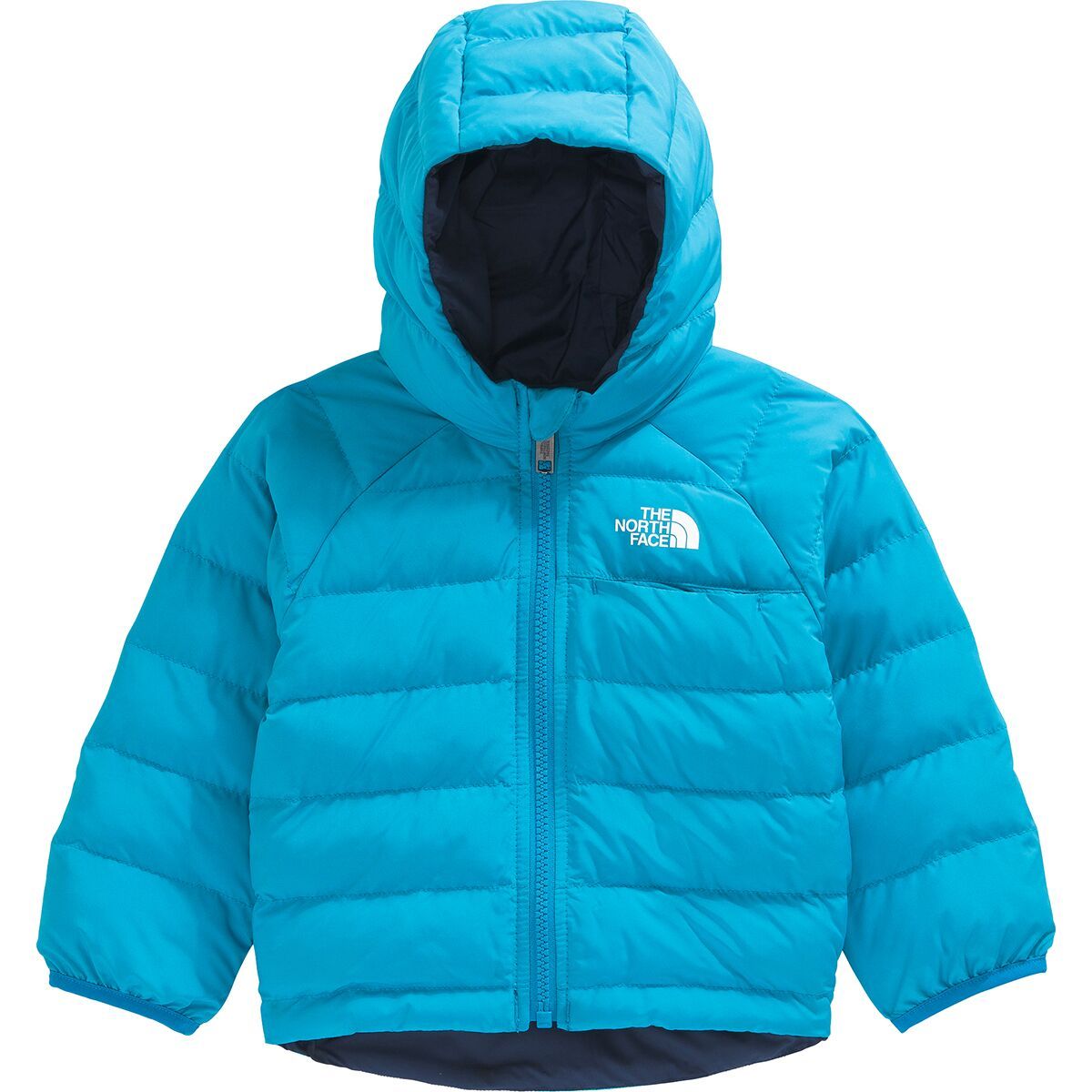 Image of The North Face Reversible Perrito Hooded Jacket - Infants' Meridian Blue, 6M