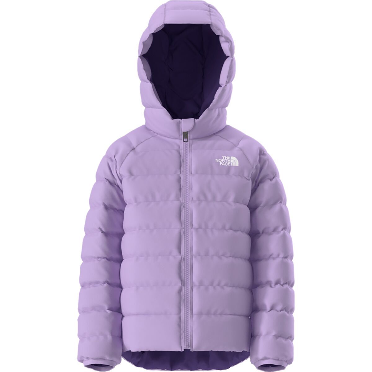 Image of The North Face Reversible Perrito Hooded Jacket - Toddlers' Lite Lilac, 4T