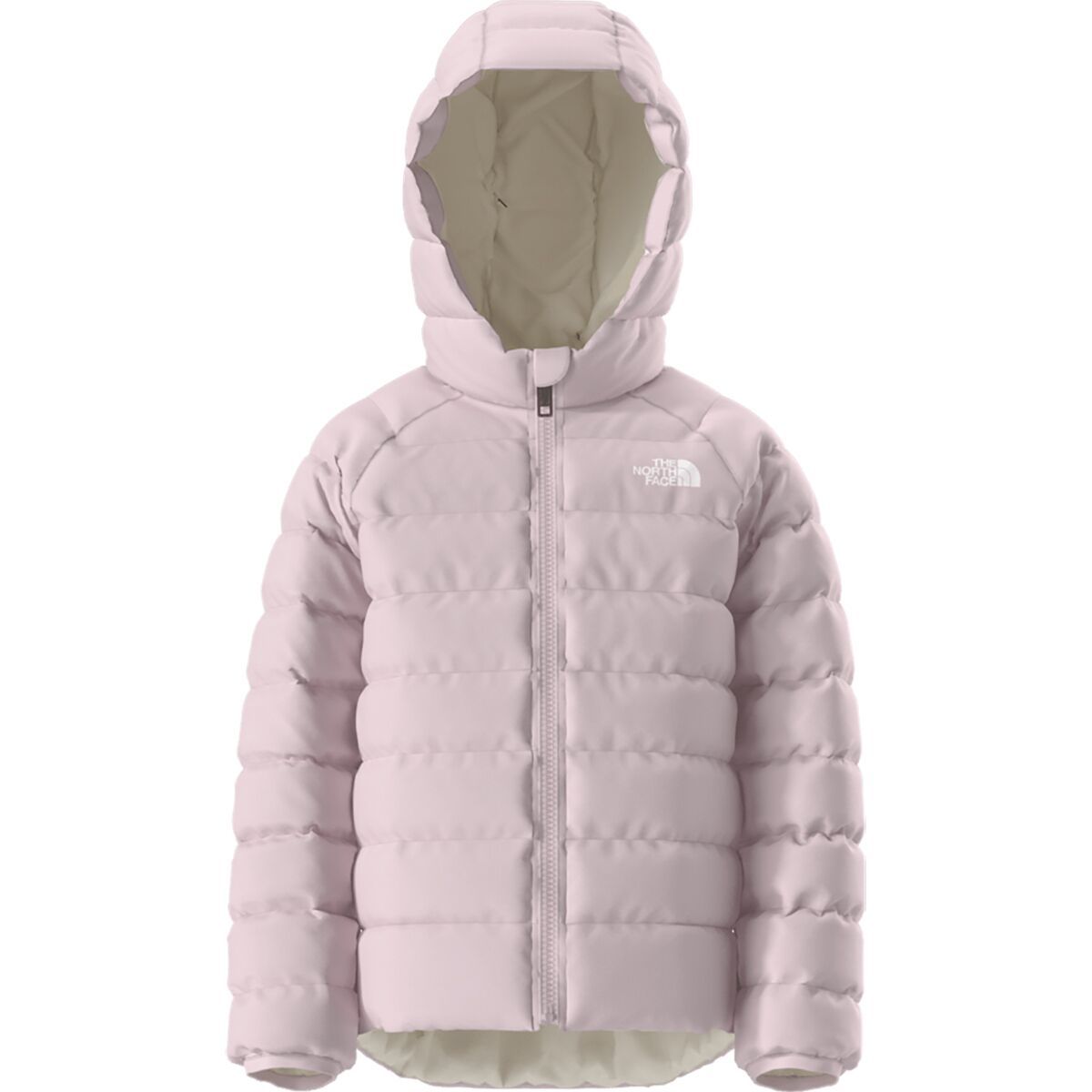 Image of The North Face Reversible Perrito Hooded Jacket - Toddlers' Pale Blossom, 3T