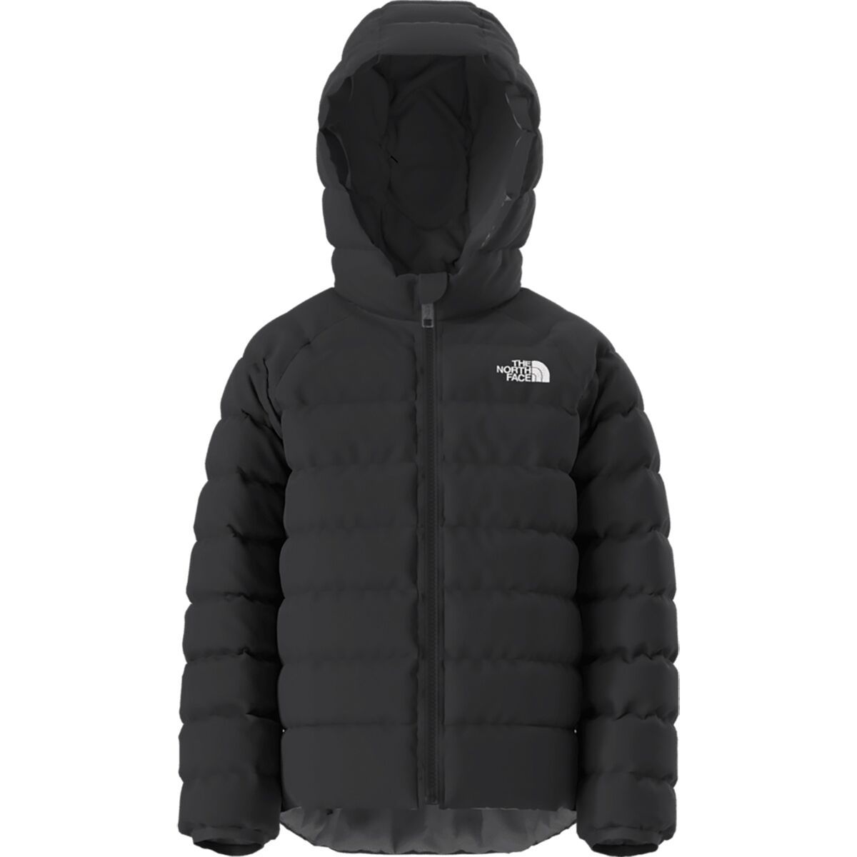 Image of The North Face Reversible Perrito Hooded Jacket - Toddlers' TNF Black/Smoked Pearl, 4T