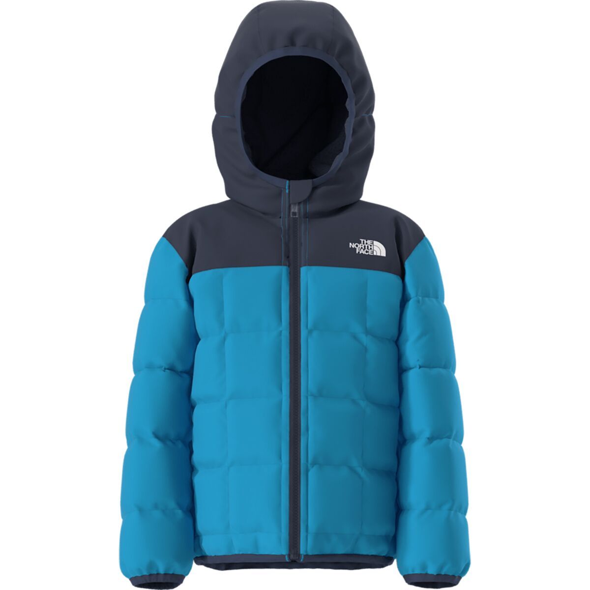 Image of The North Face Reversible Shasta Full-Zip Hooded Jacket - Toddlers' Meridian Blue/Summit Navy, 2T