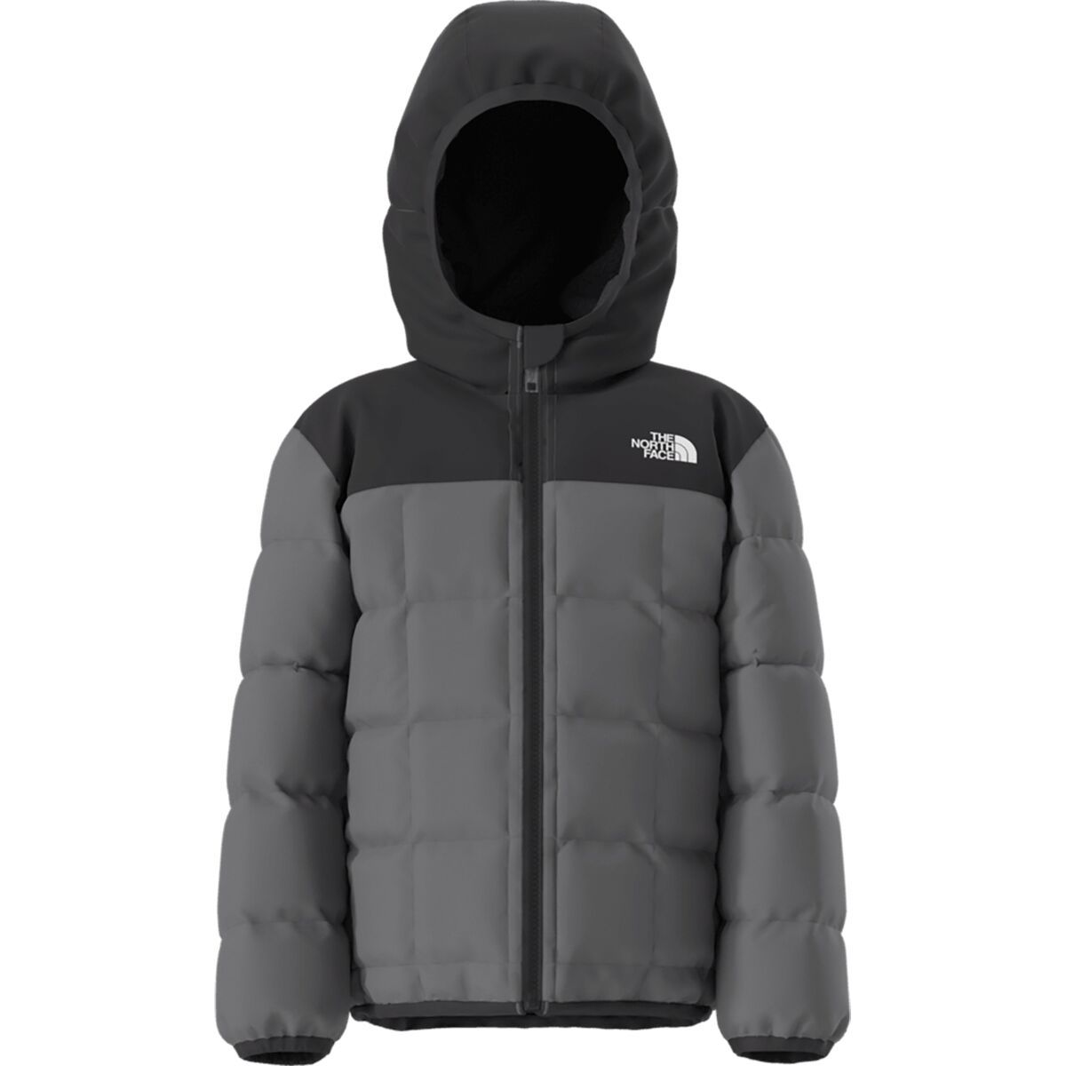Image of The North Face Reversible Shasta Full-Zip Hooded Jacket - Toddlers' Smoked Pearl, 5T