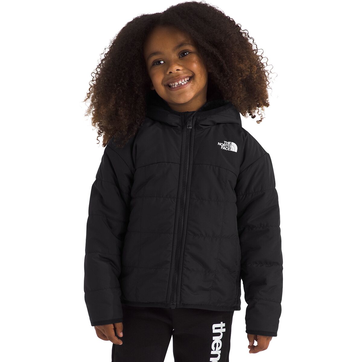Image of The North Face Reversible Shasta Full-Zip Hooded Jacket - Toddler Girls' TNF Black, 2T