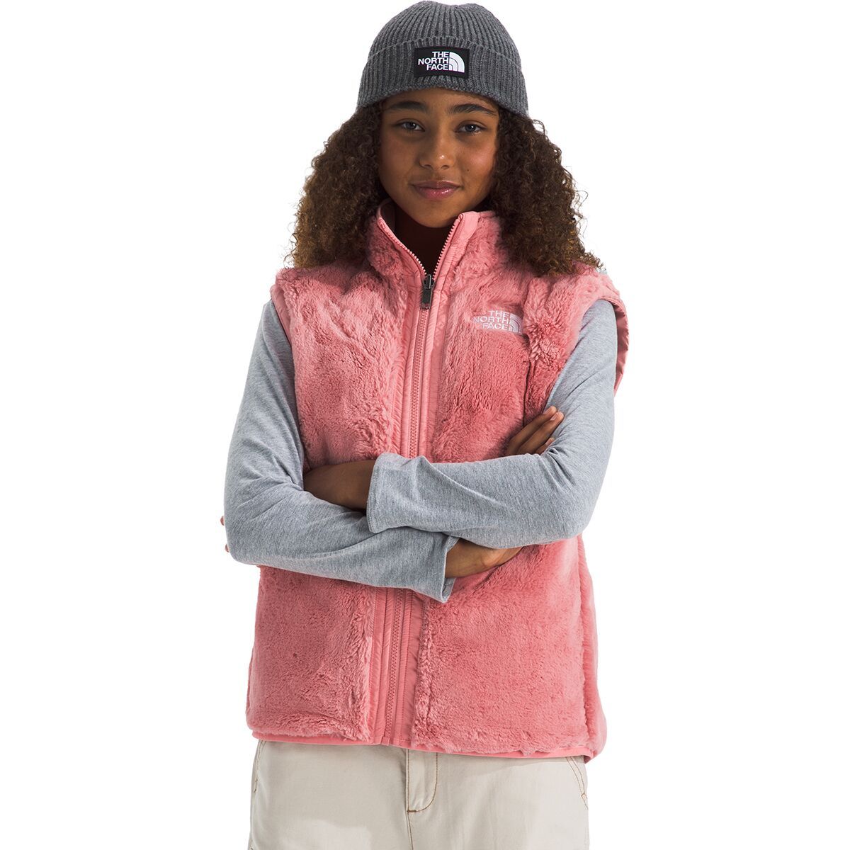 The North Face Reversible Shasta Vest - Girls' Terracotta, XL