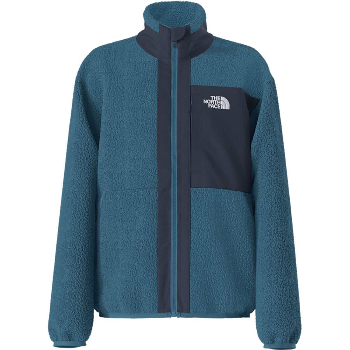 Image of The North Face Yumiori Full-Zip Jacket - Boys' Dusk Blue/Summit Navy, XL