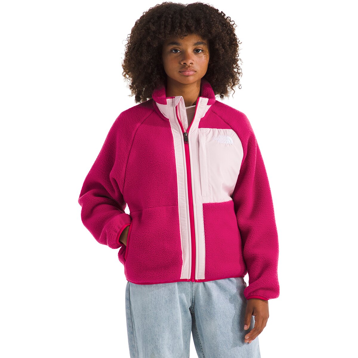 Image of The North Face Yumiori Full-Zip Jacket - Girls' Lali Guran/Pale Blossom, XL