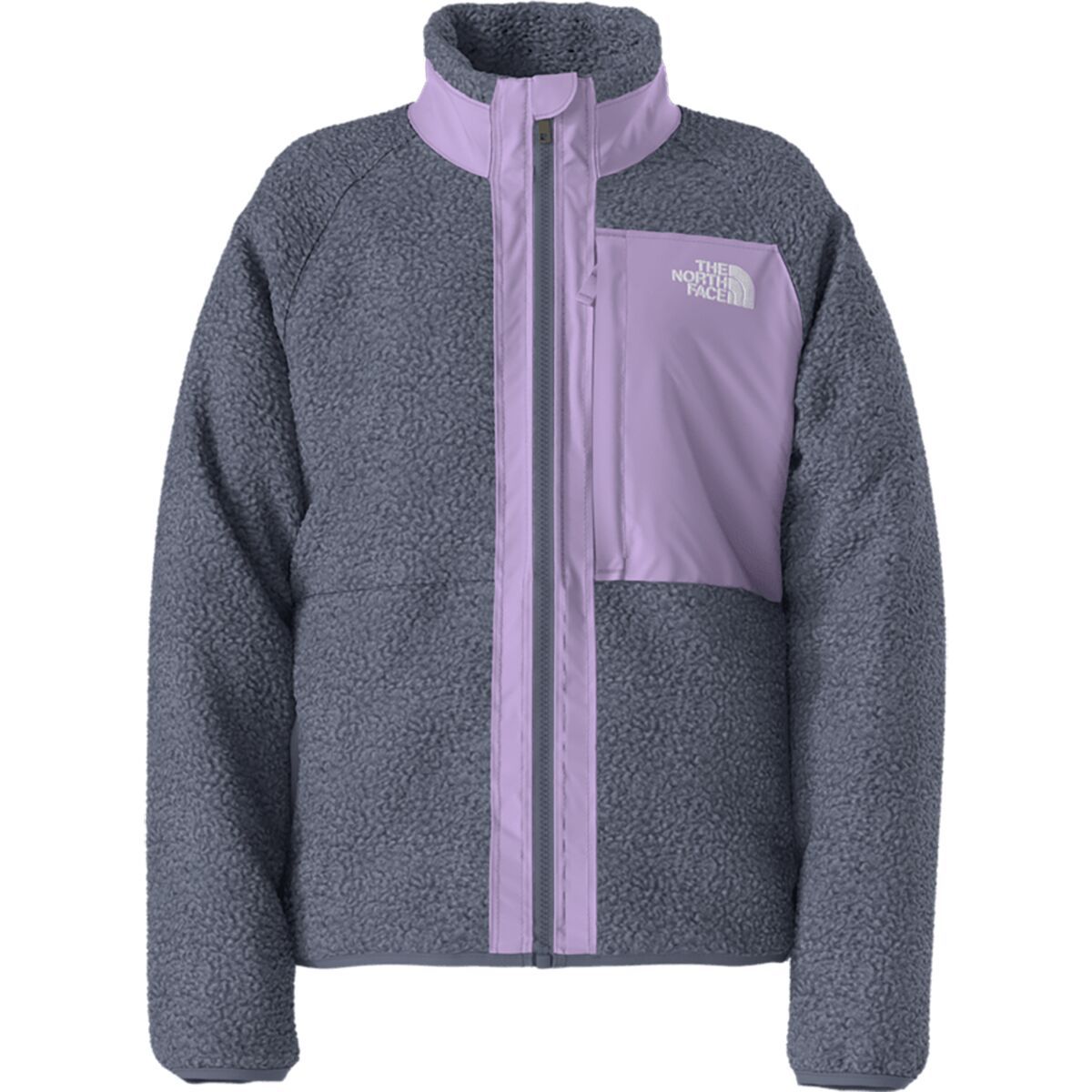 Image of The North Face Yumiori Full-Zip Jacket - Girls' Twilight Galaxy/Lite Lilac, M