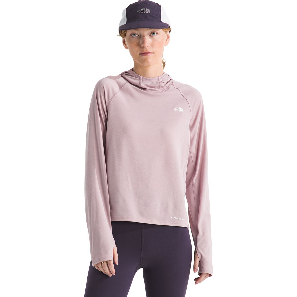 Image of The North Face Adventure Sun Hoodie - Women's Metal Pink, L