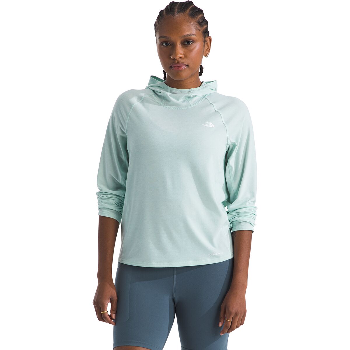 Image of The North Face Adventure Sun Hoodie - Women's Opal Frost, M