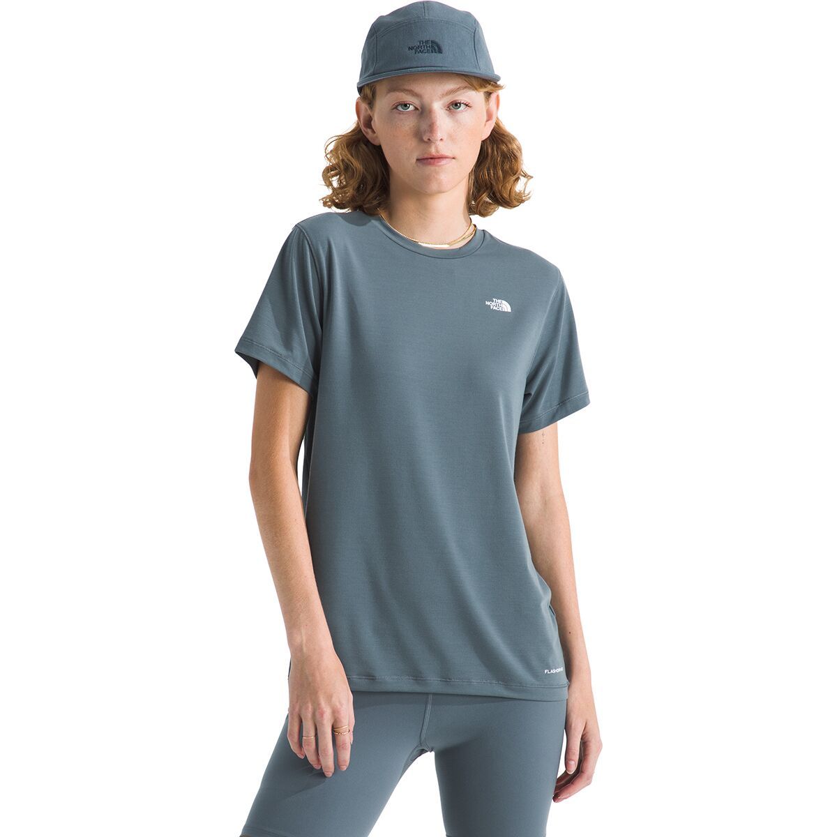 Image of The North Face Adventure T-Shirt - Women's Granite Grey, S