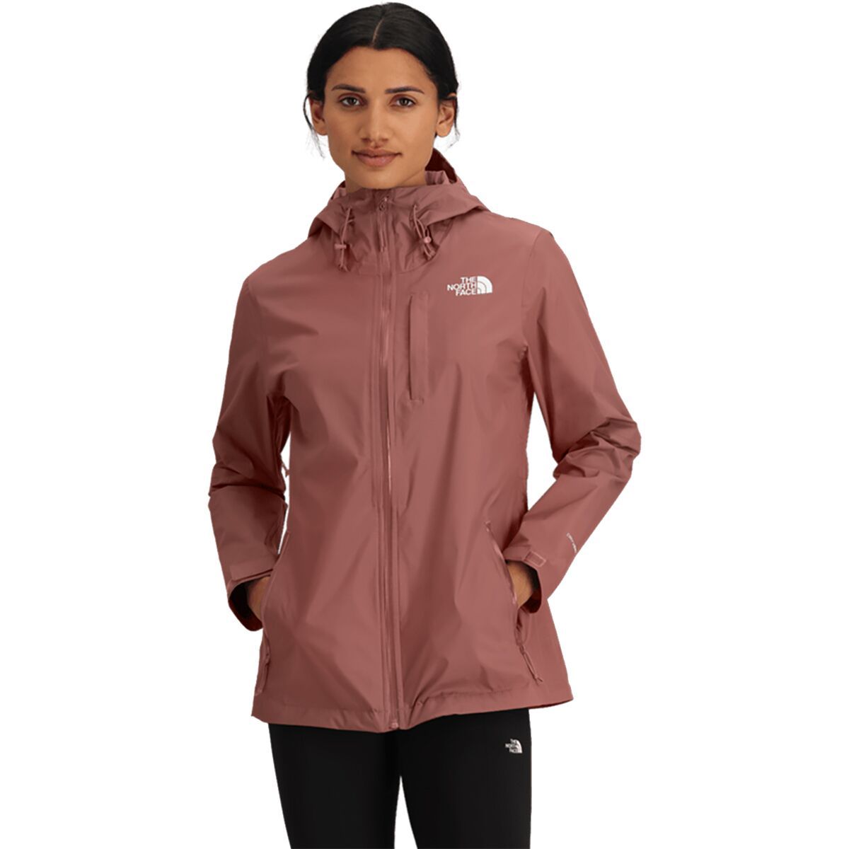 Image of The North Face Alta Vista Rain Jacket - Women's Mars Dust, S