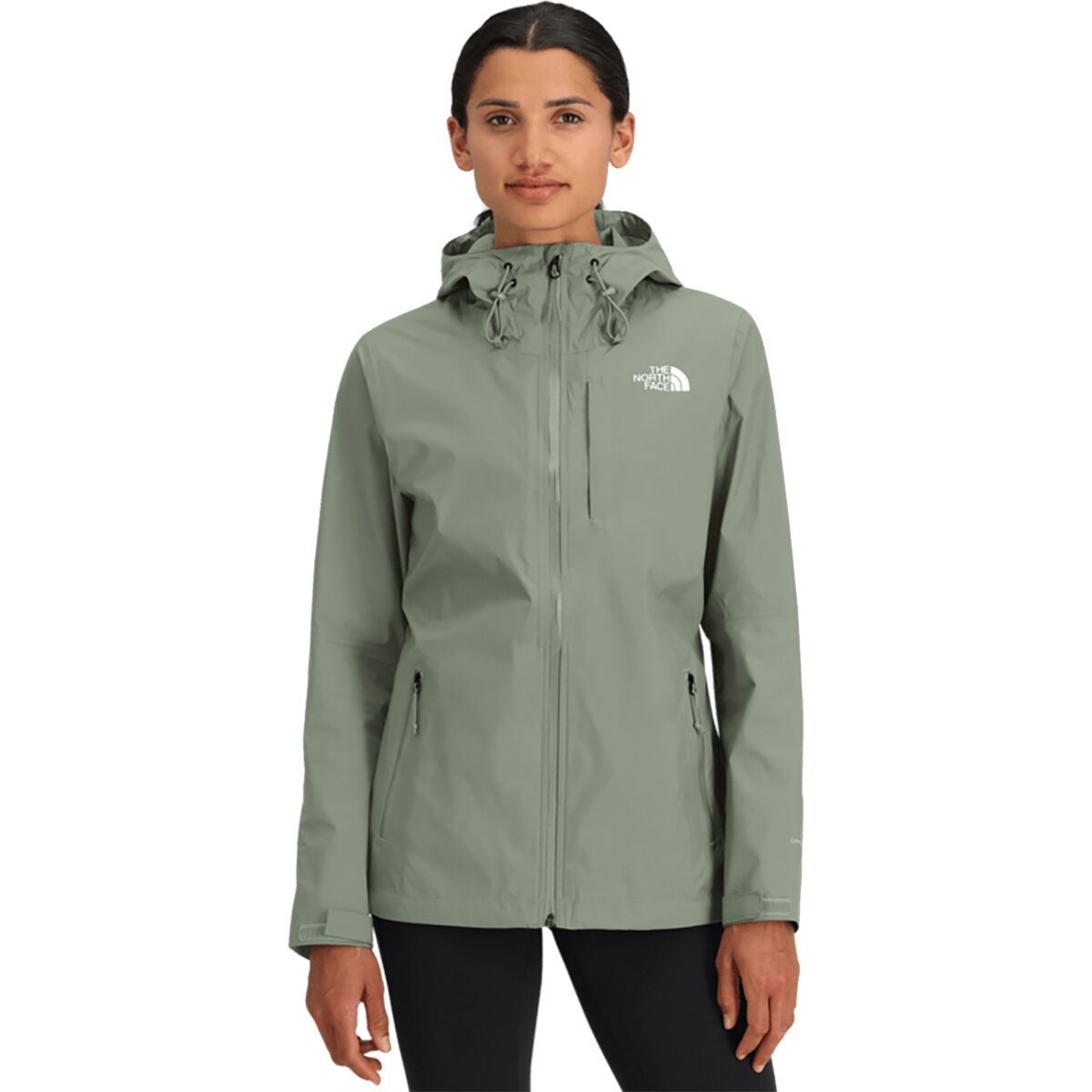 Image of The North Face Alta Vista Rain Jacket - Women's Slate Moss, XL