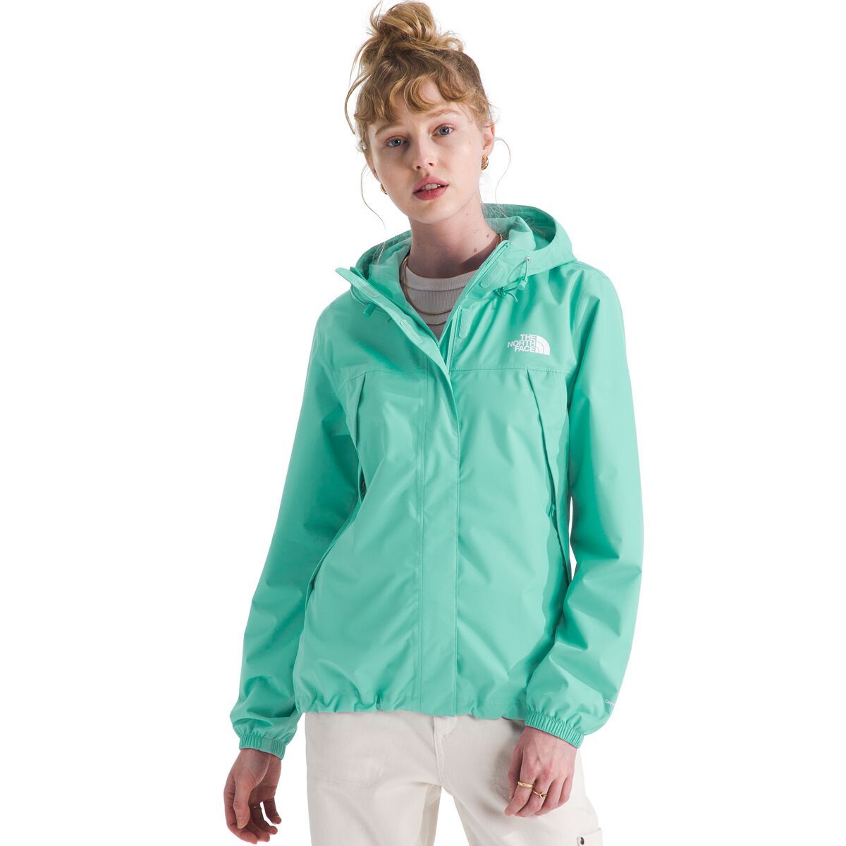 The North Face Antora Rain Jacket - Women's Bright Foam, XL
