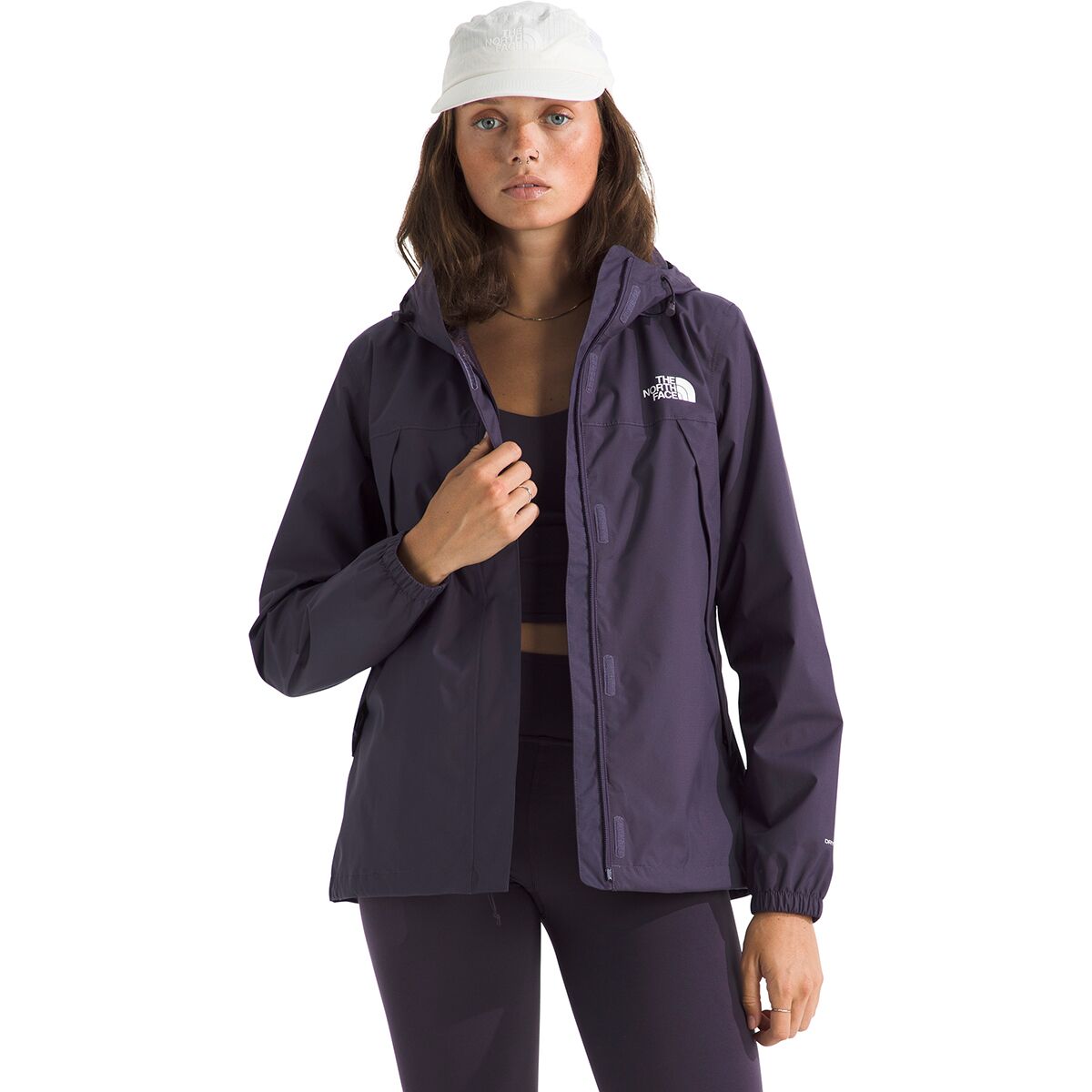 Image of The North Face Antora Rain Jacket - Women's Endless Dusk, L