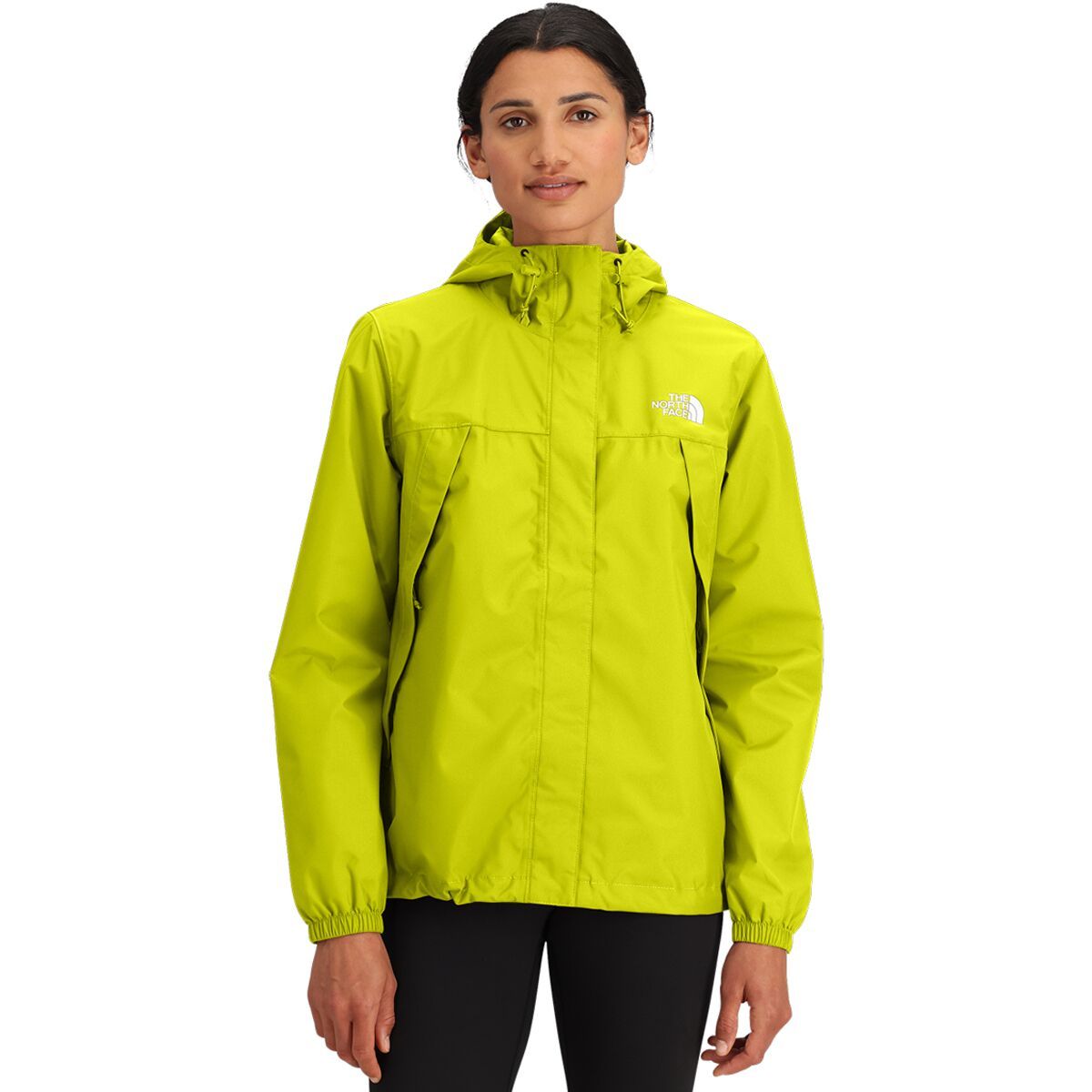 Image of The North Face Antora Rain Jacket - Women's Sulphur Spring Green, M