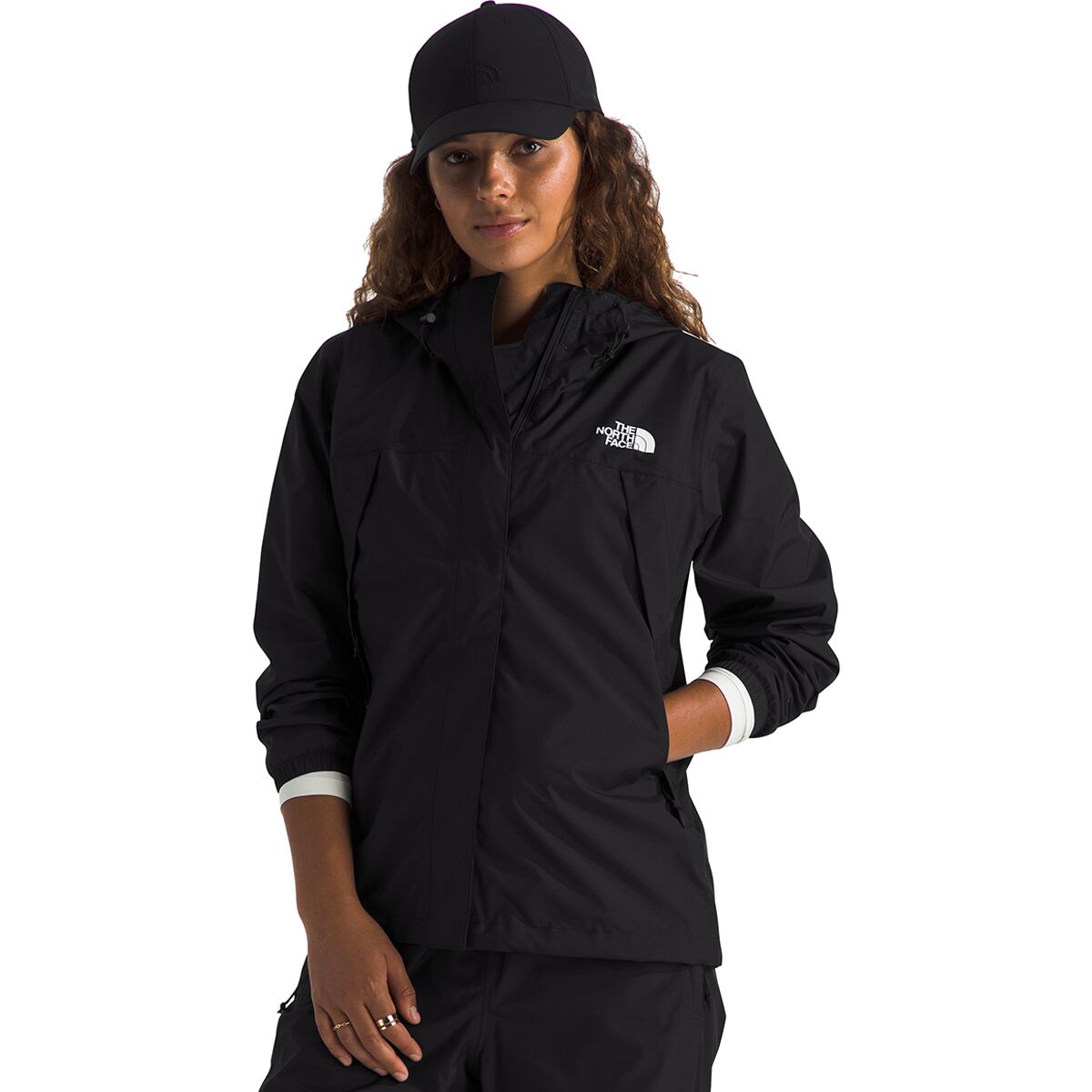 Image of The North Face Antora Rain Jacket - Women's TNF Black, XS