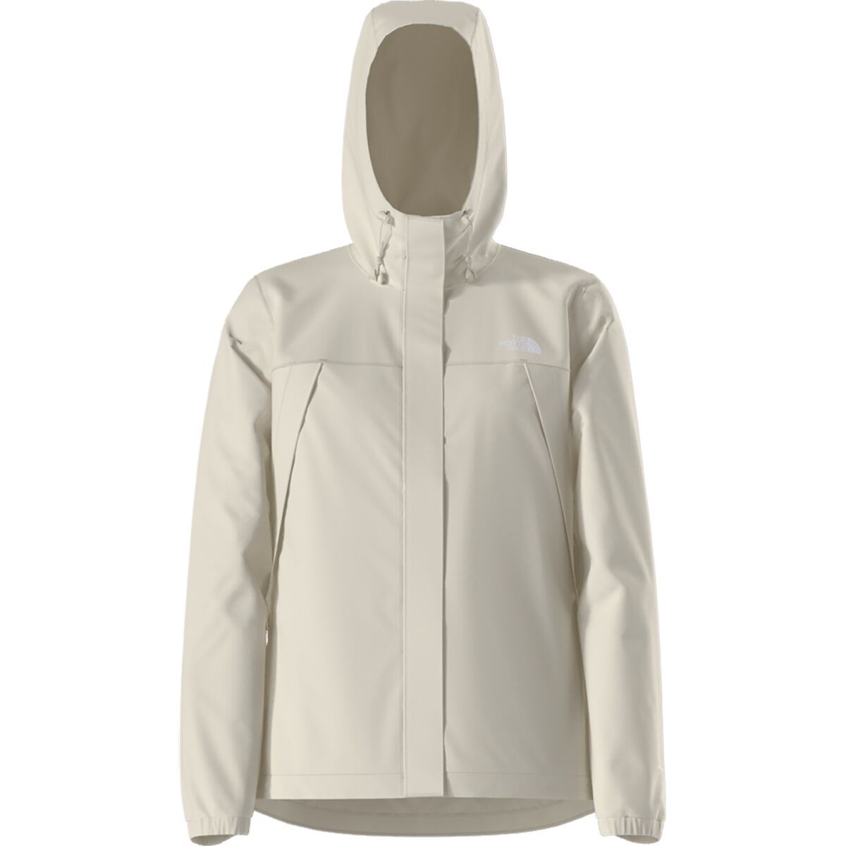 Image of The North Face Antora Rain Jacket - Women's White Dune, M