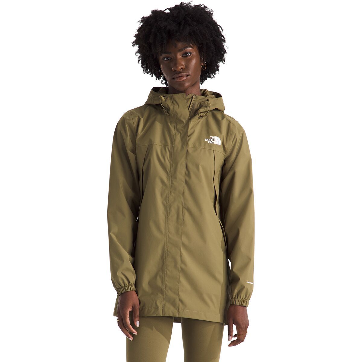 Image of The North Face Antora Rain Parka - Women's Cedar, M