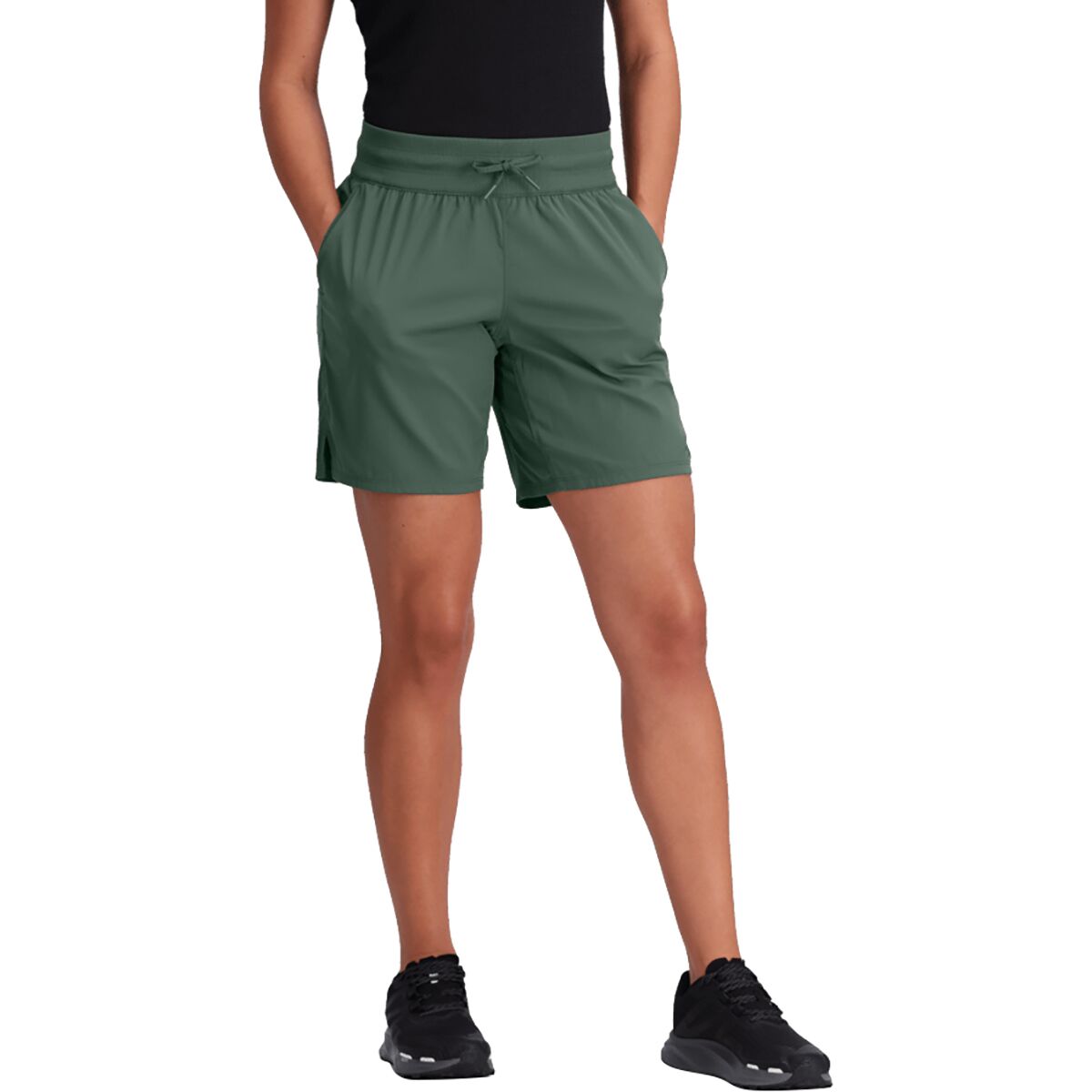 Image of The North Face Aphrodite Motion Bermuda Short - Women's Duck Green, XS/Long