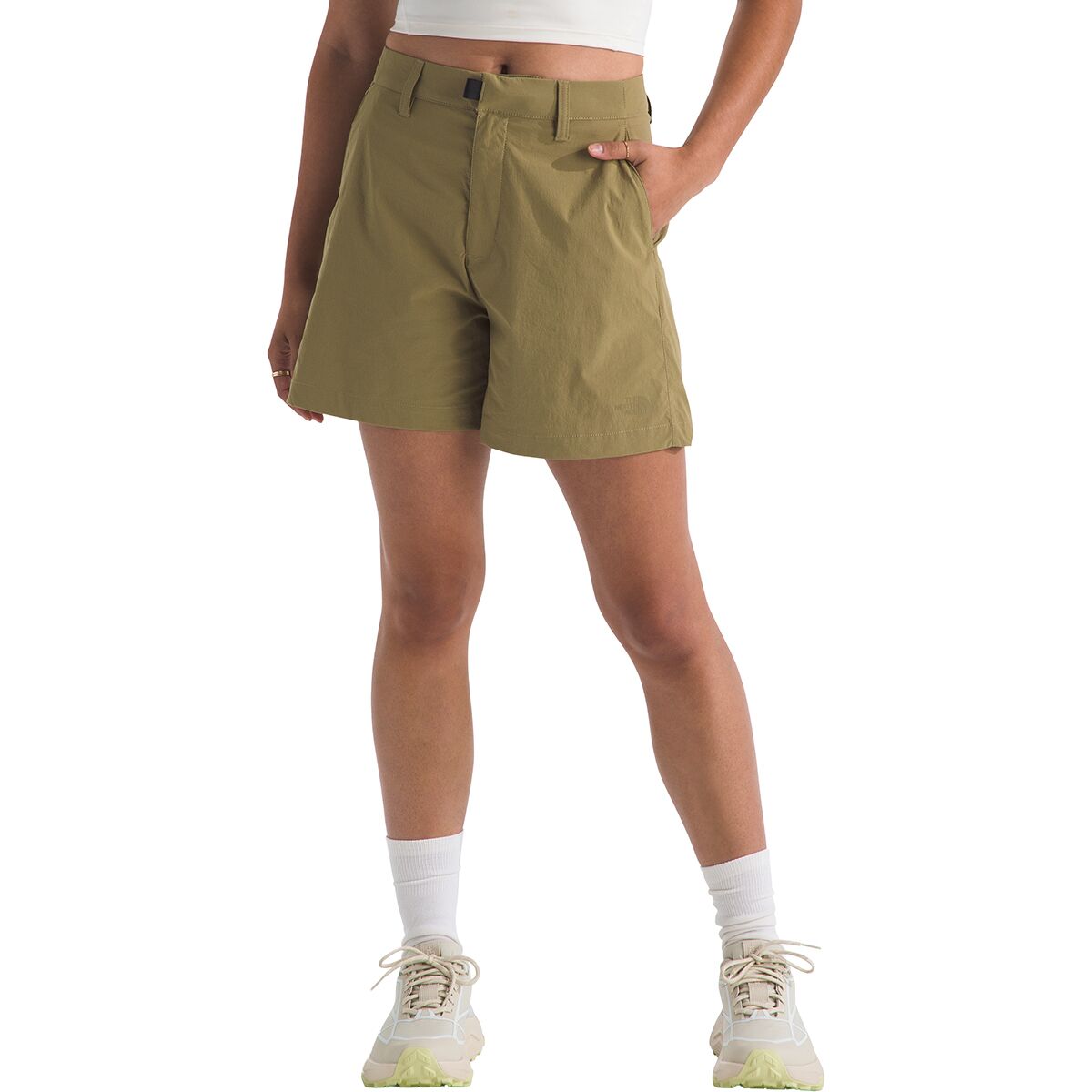Image of The North Face Basin 5in Short - Women's Cedar, 10/Reg