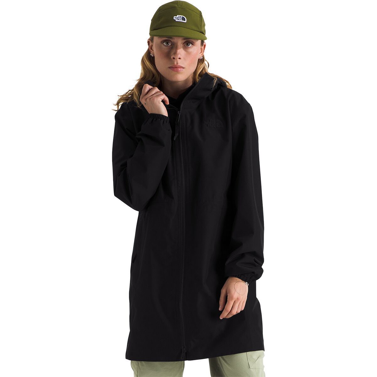 Image of The North Face Daybreak Mid Rain Parka - Women's TNF Black, L
