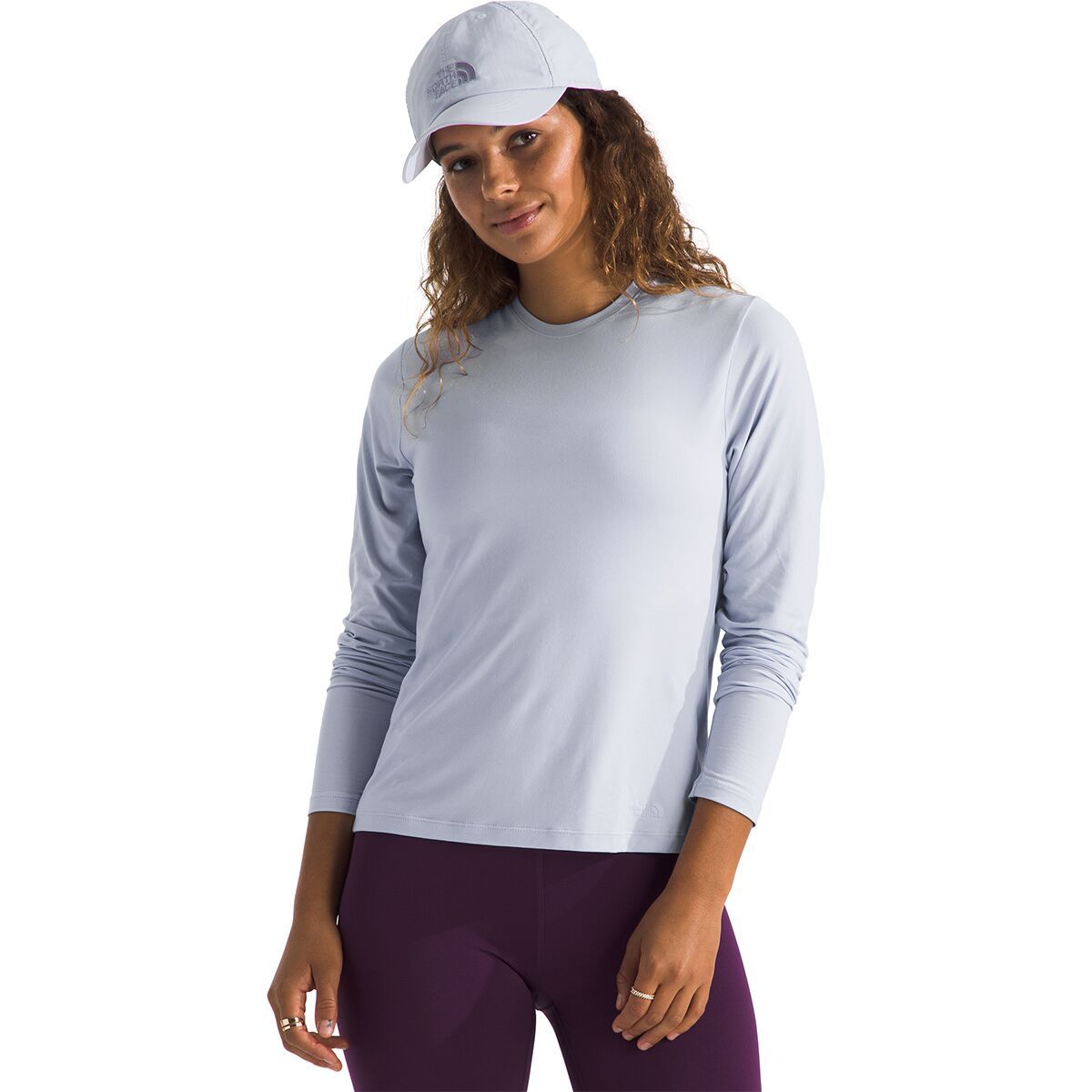 Image of The North Face Dune Sky Long-Sleeve Shirt - Women's Mystic Haze, XXL