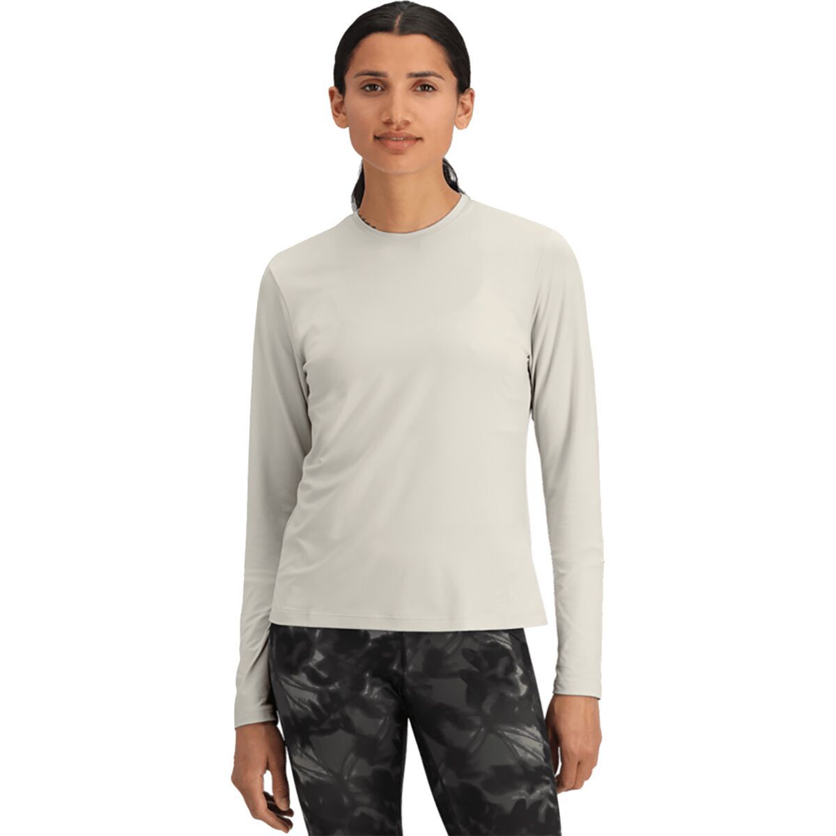 Image of The North Face Dune Sky Long-Sleeve Shirt - Women's White Dune, M