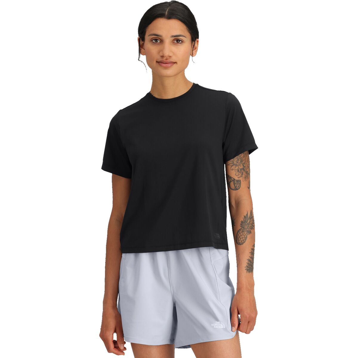 Image of The North Face Dune Sky Short-Sleeve Shirt - Women's TNF Black, S
