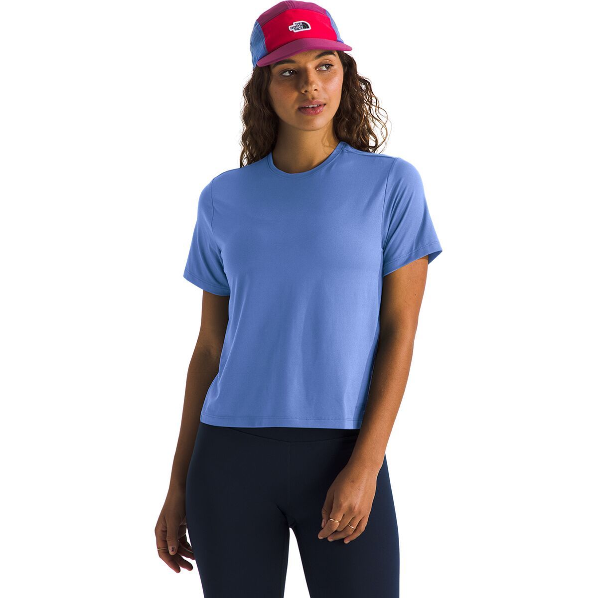 Image of The North Face Dune Sky Short-Sleeve Shirt - Women's Virtual Blue, XL