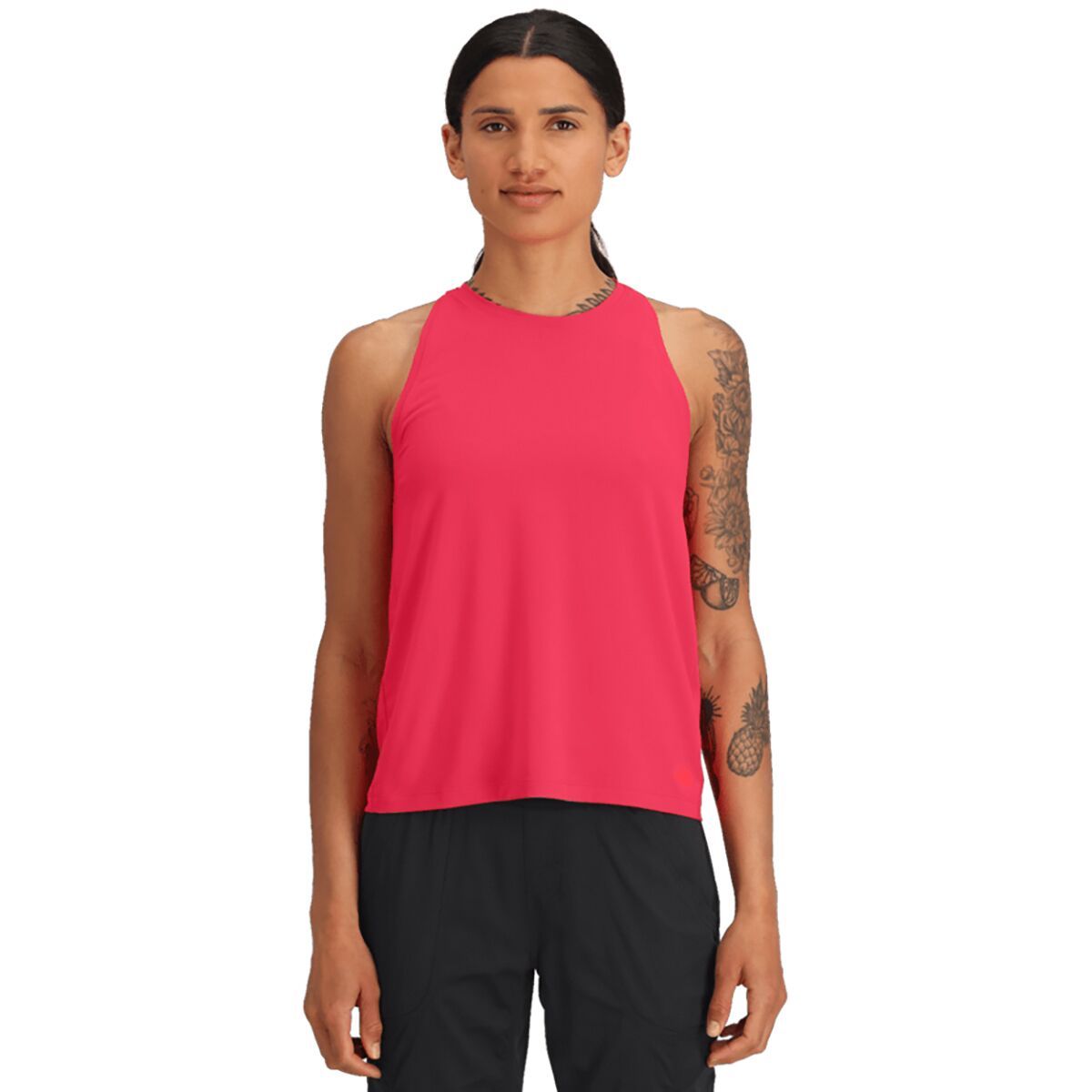 Image of The North Face Dune Sky Standard Tank Top - Women's Hibiscus, XXL