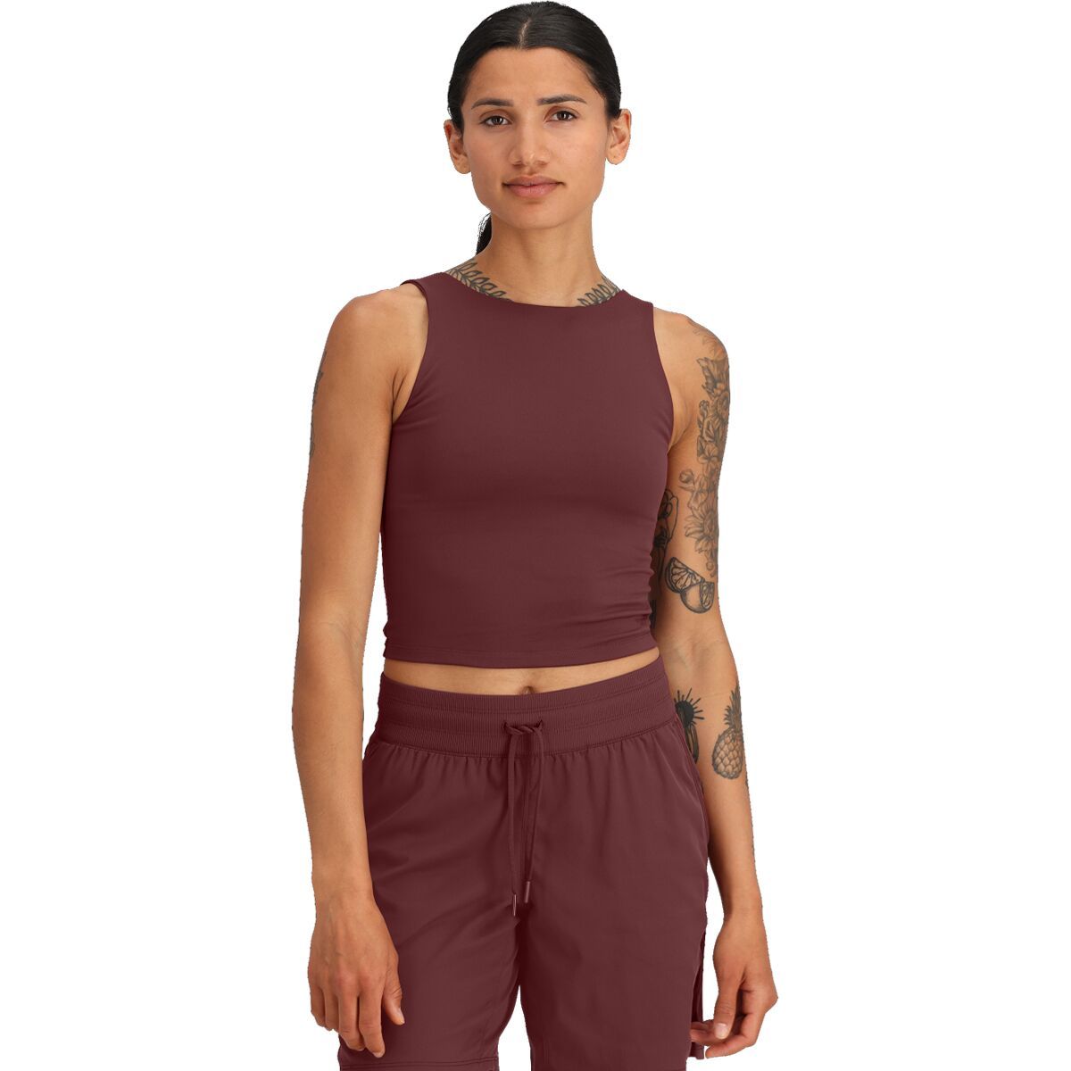 The North Face Dune Sky Tanklette - Women's Sumac, S