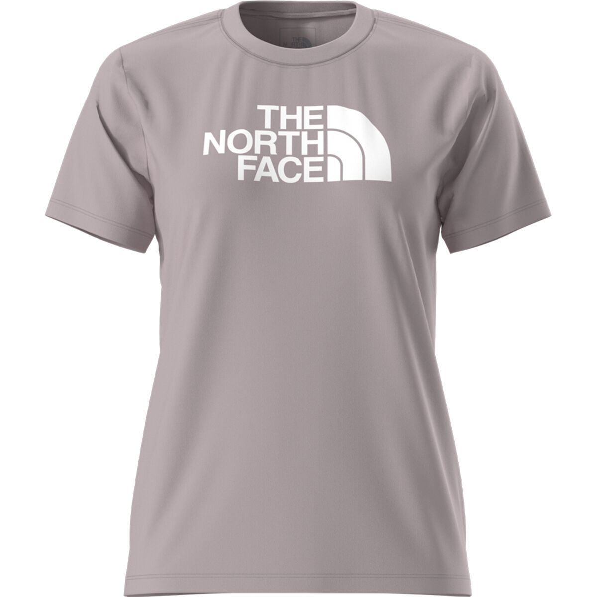 The North Face Short-Sleeve Core Half Dome T-Shirt - Women's Moonstone Grey/TNF White, S