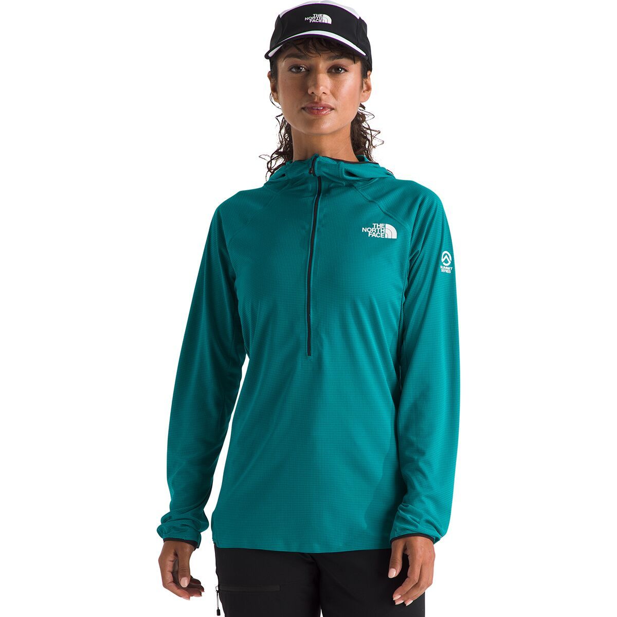 Image of The North Face Summit Direct Sun Hoodie - Women's Deep Teal, L