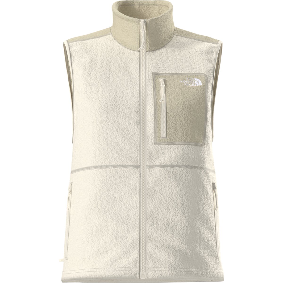 Image of The North Face Yumiori Vest - Women's White Dune/Desert Stone, M