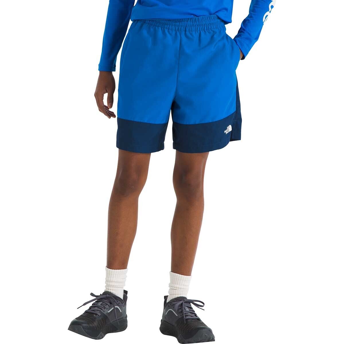 Image of The North Face Class V Pathfinder Pull-On Short - Boys' Hero Blue/Estate Blue, XXL