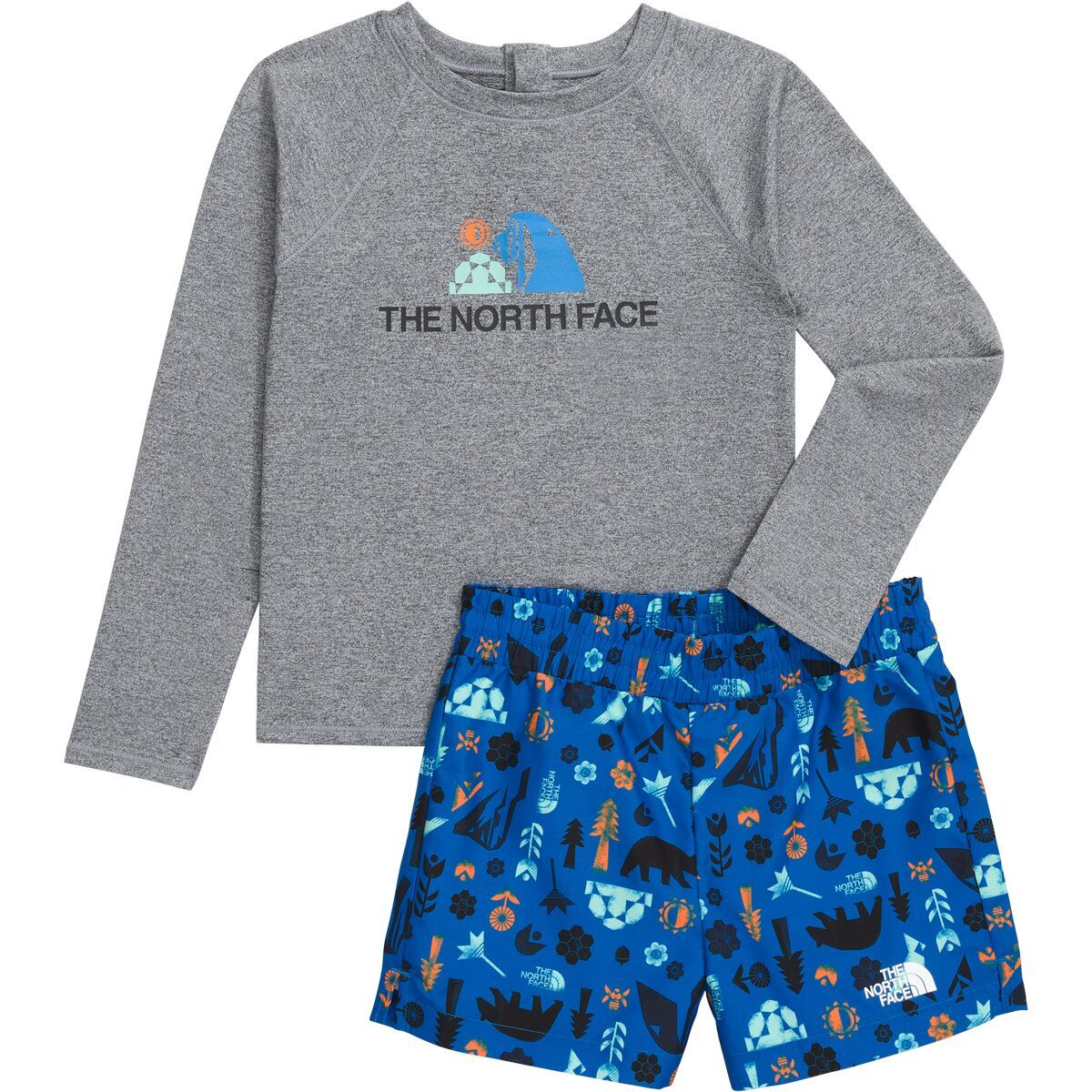 Image of The North Face Class V Pathfinder Set - Toddlers' TNF Medium Grey Heather, 7T