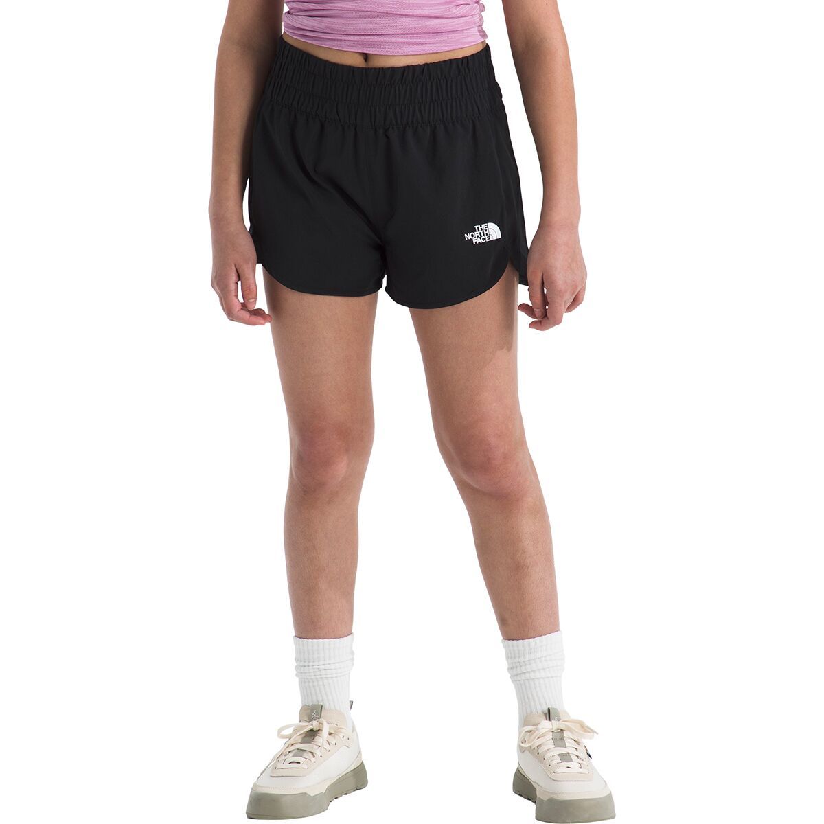 The North Face Never Stop Movn Short - Girls' TNF Black, XS