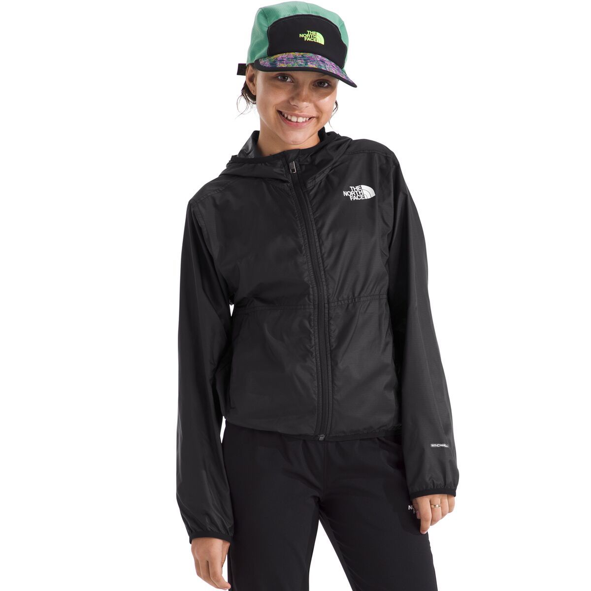 Image of The North Face TNF Cyclone Wind Jacket - Girls' TNF Black, S