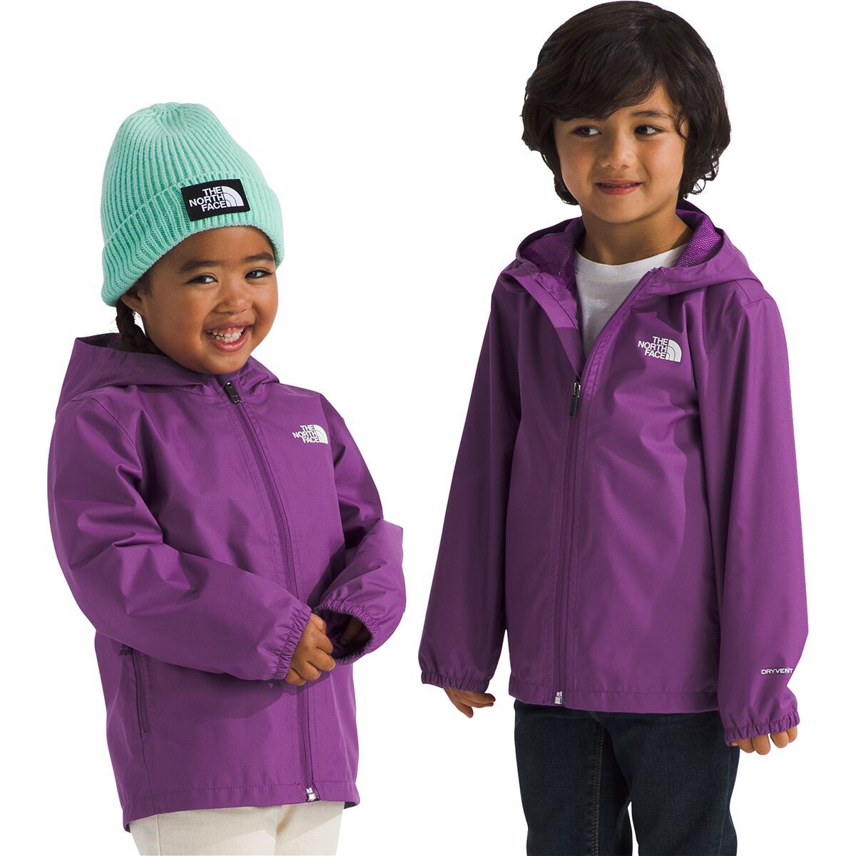 Image of The North Face Zipline Rain Jacket - Toddlers' Grape, 2T