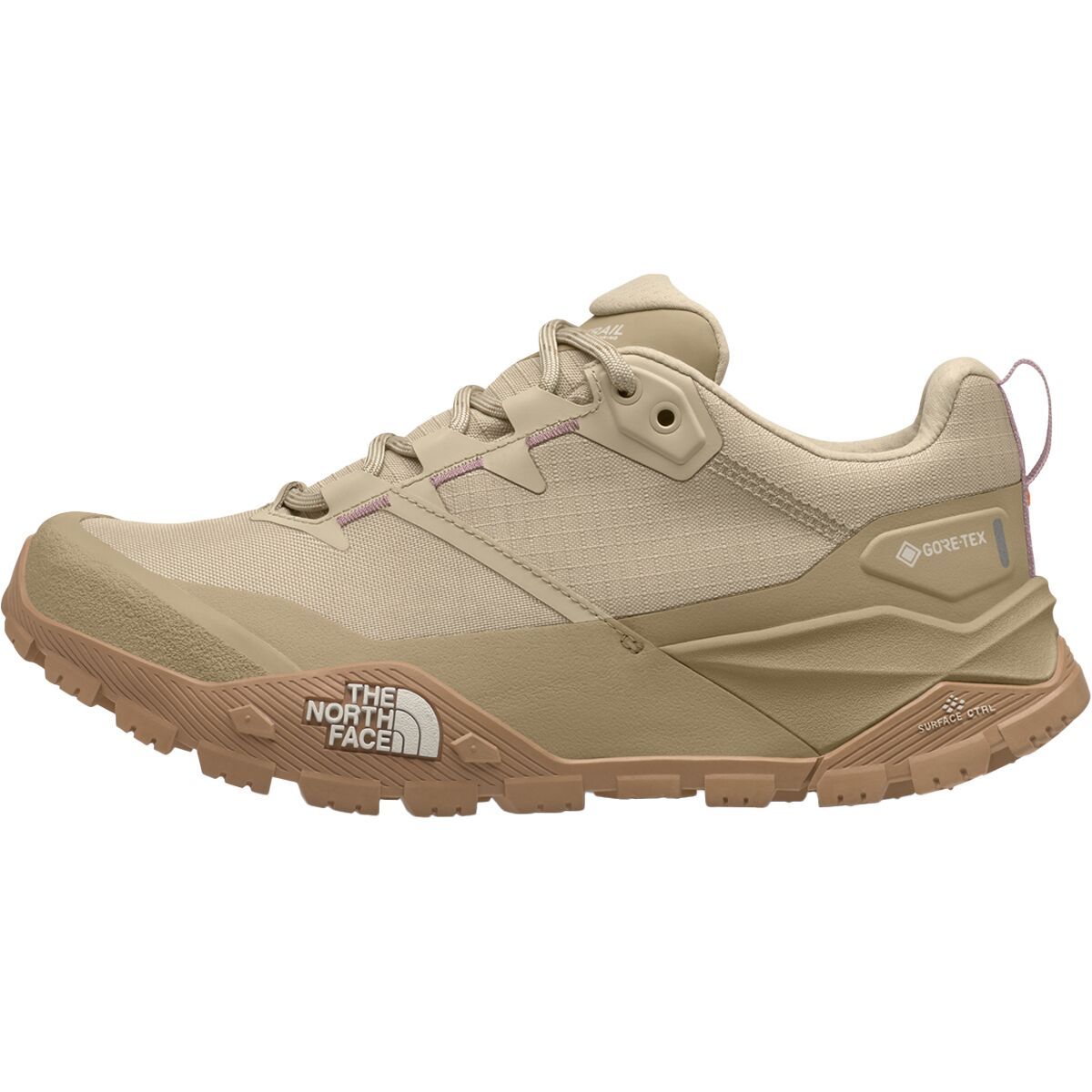 Image of The North Face Offtrail Hike Gore-Tex Shoe - Women's Pale Khaki/Khaki Stone, 6.5