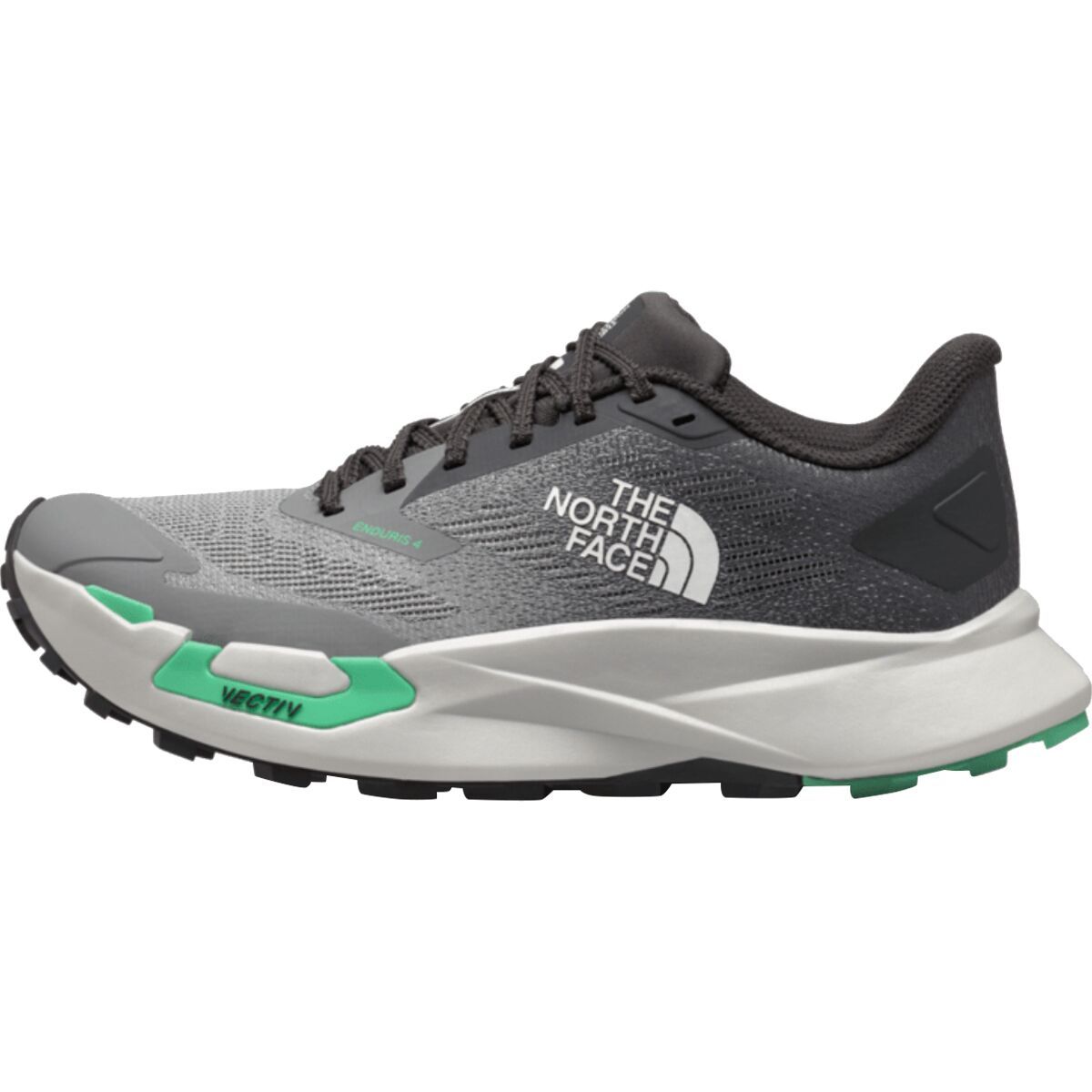 Image of The North Face Vectiv Enduris 4 Trail Running Shoe - Women's Spring Bud/Anthracite Gre, 8.5