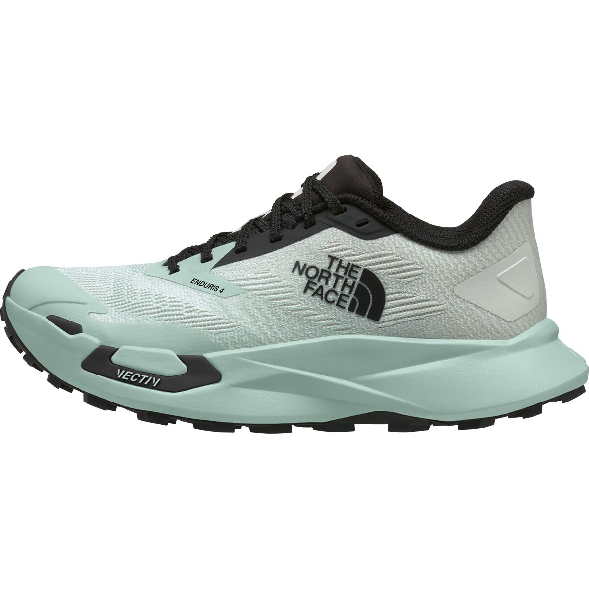 Image of The North Face Vectiv Enduris 4 Trail Running Shoe - Women's White Ash/Opal Frost, 8.0