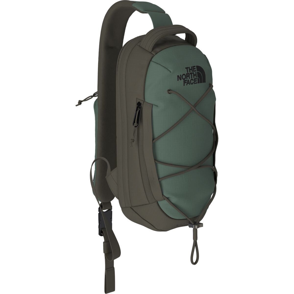 Image of The North Face Borealis Sling Bag Duck Green/New Taupe Green, One Size