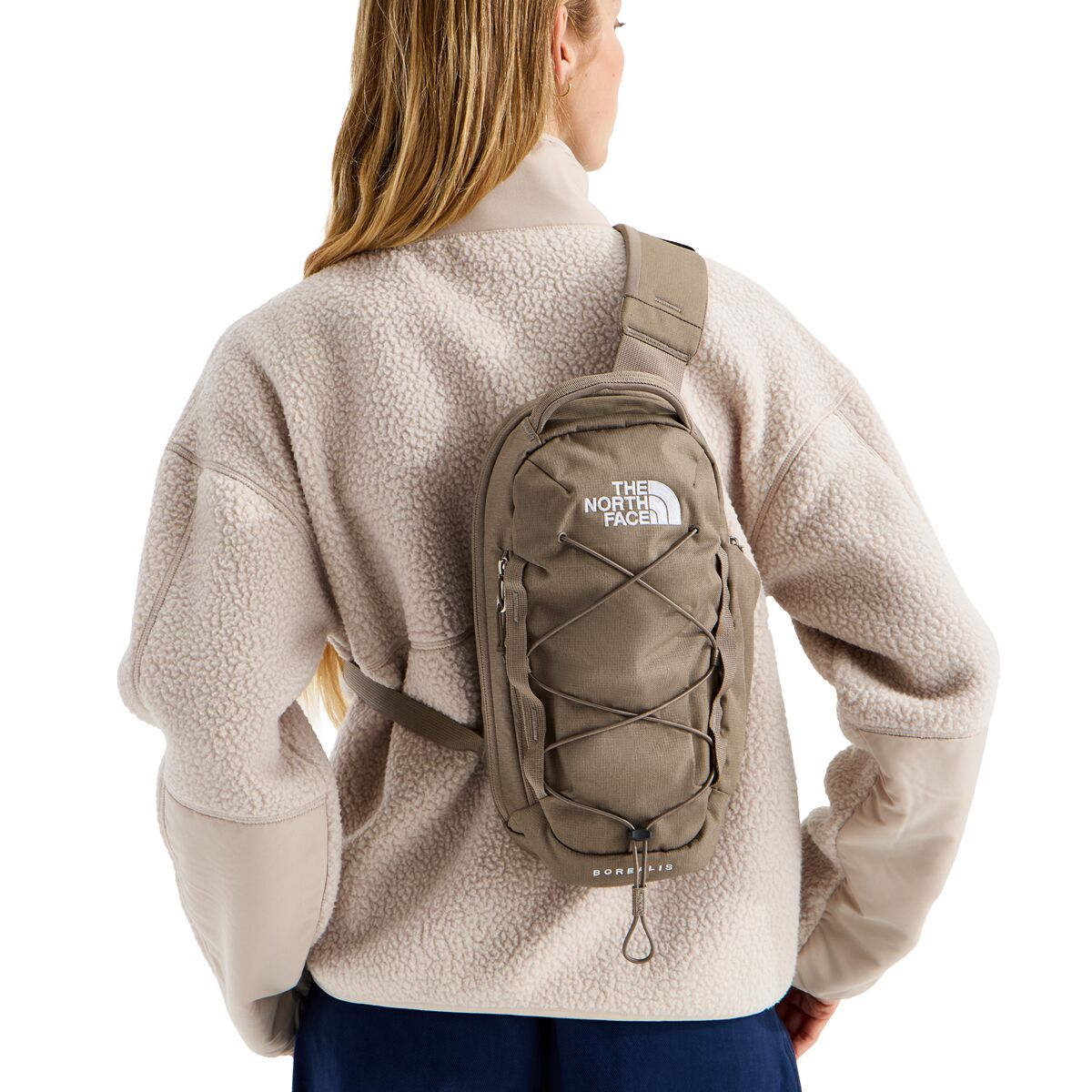 The North Face Borealis Sling Bag Garnet Dark Heather/Garnet
