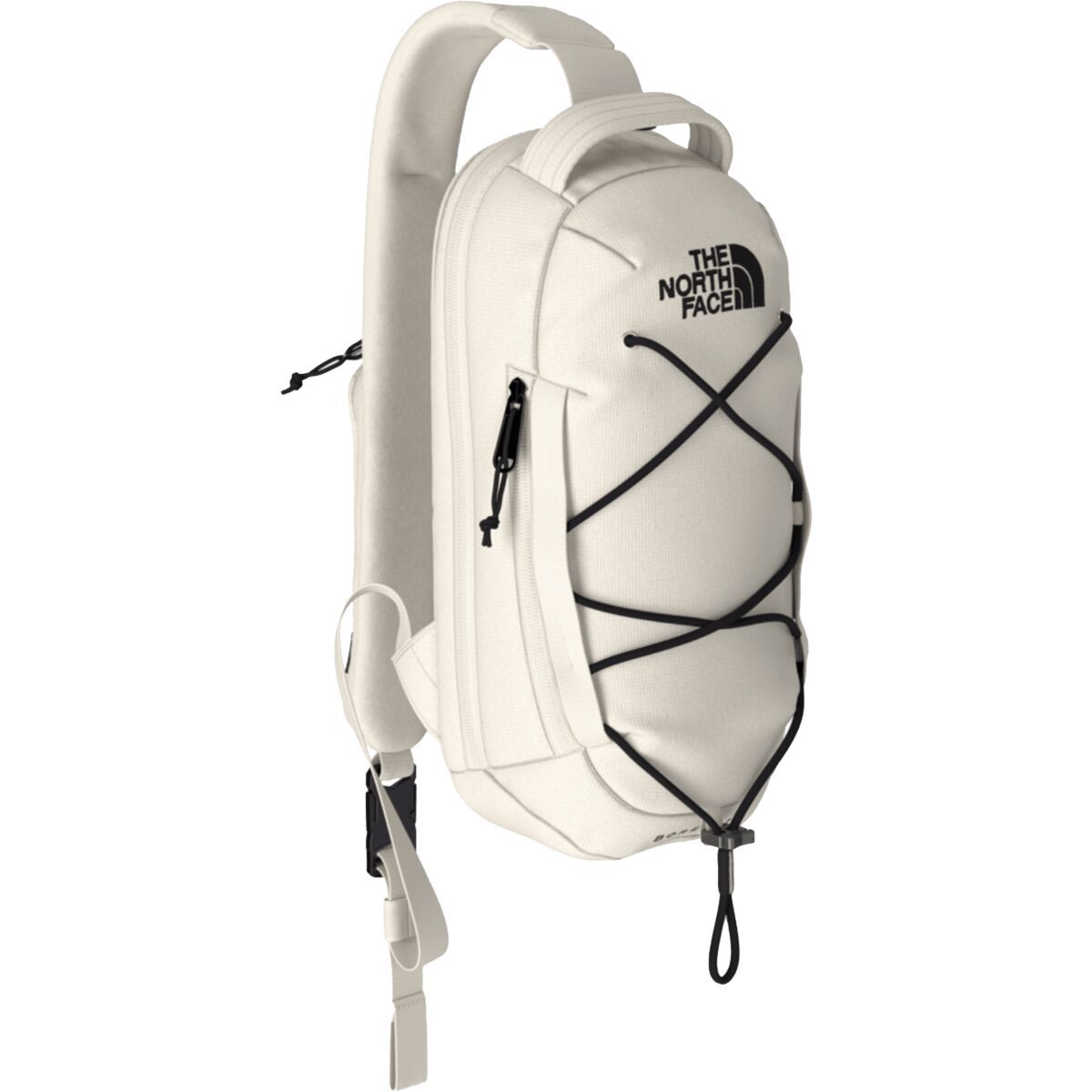 Image of The North Face Borealis Sling Bag Gardenia White/TNF Black, One Size