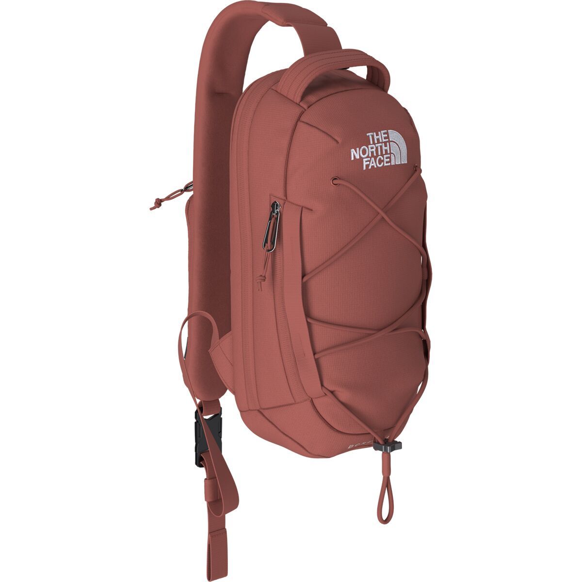 Image of The North Face Borealis Sling Bag Mars Dust Dark Heather/Mars Dust, One Size